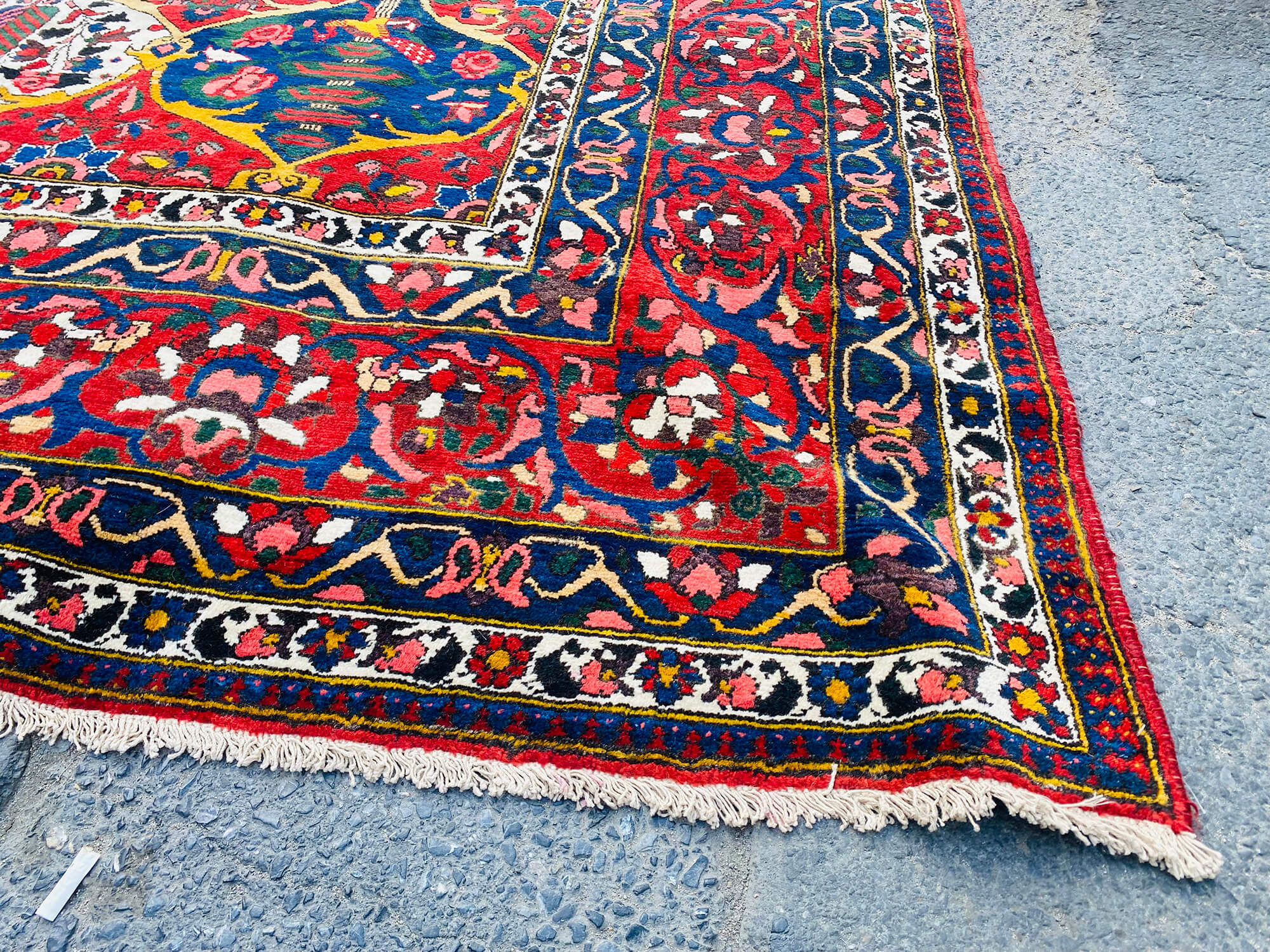 11 x 14 Red Oushak Rug - 7084