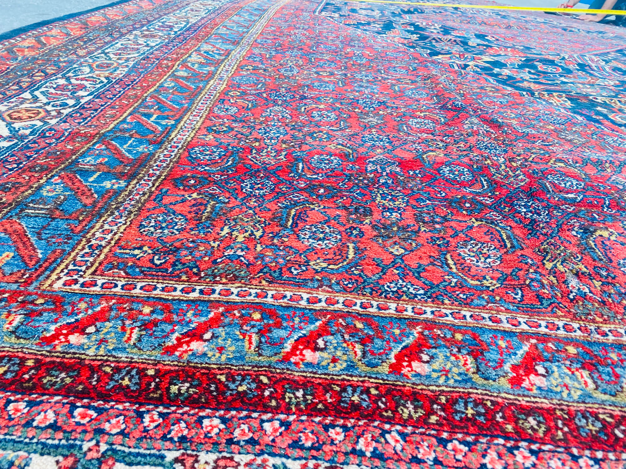 12 x 20 Red Oushak Rug - 7105