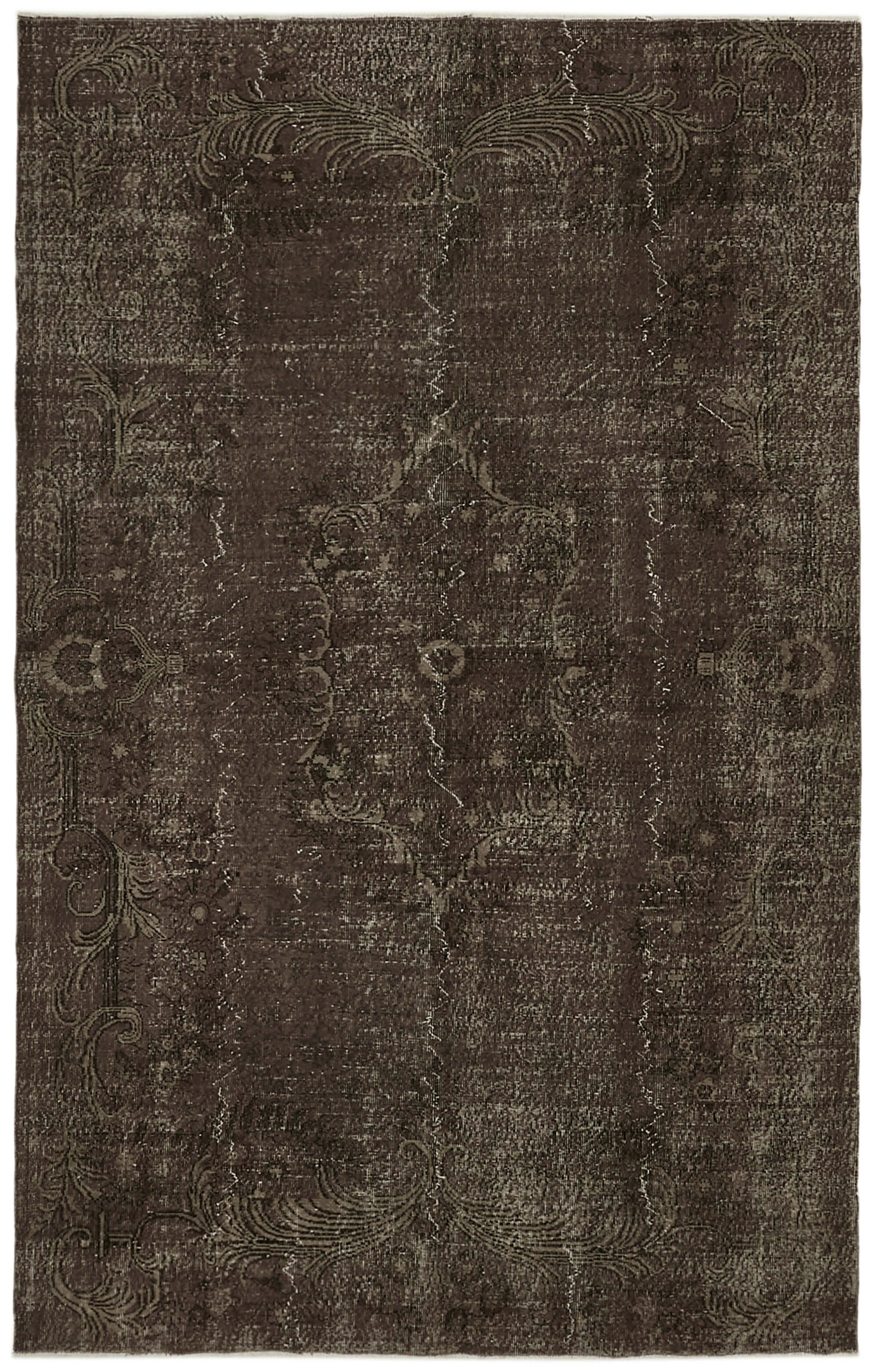 7 x 11 Brown Overdyed Rug - 7115