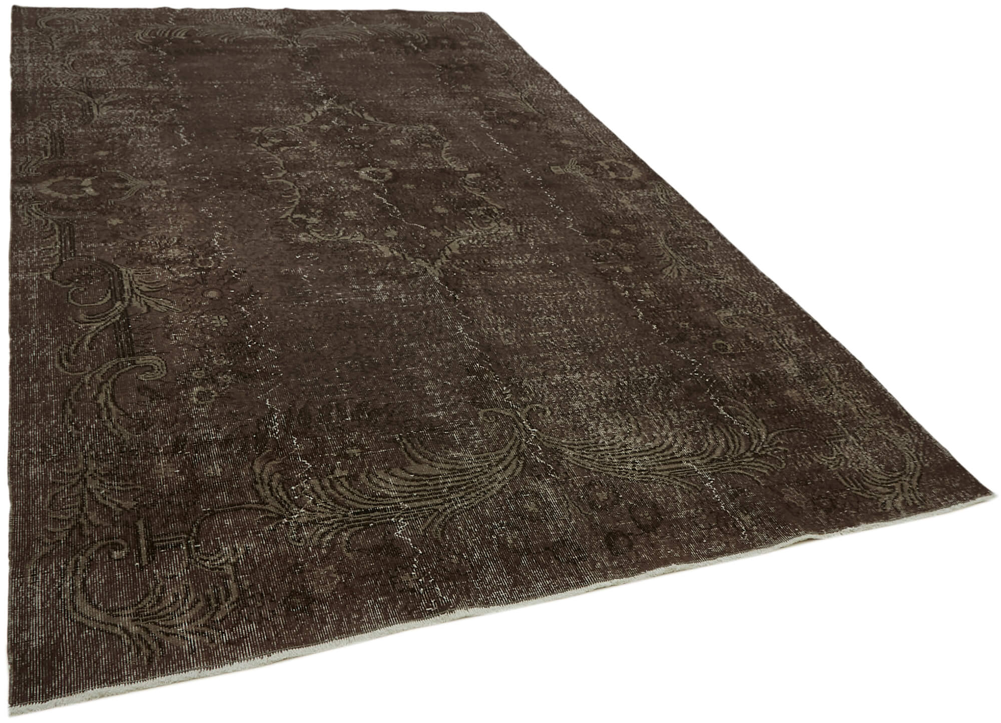 7 x 11 Brown Overdyed Rug - 7115