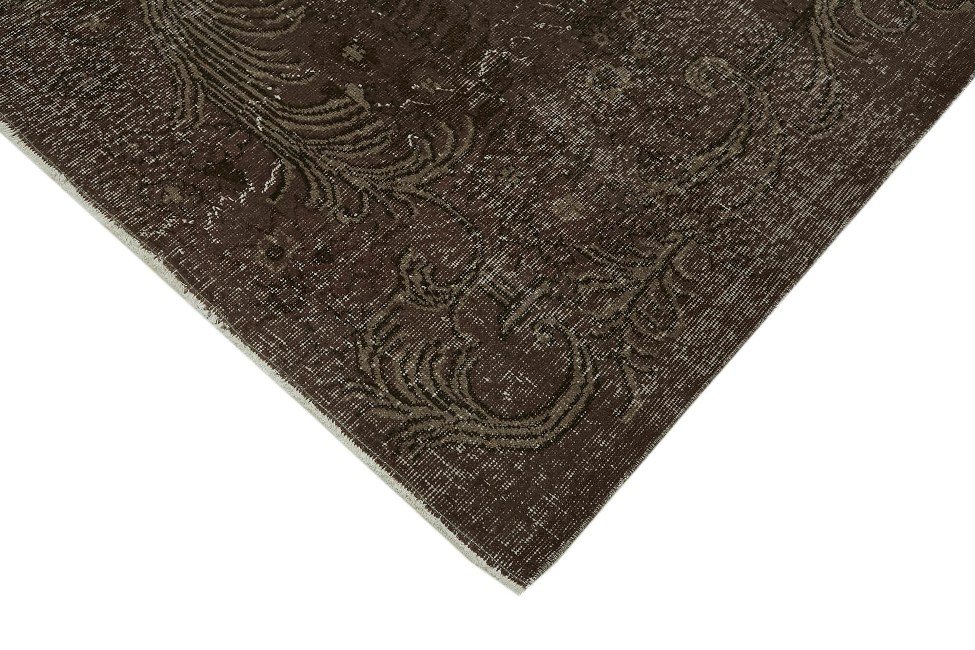 7 x 11 Brown Overdyed Rug - 7115