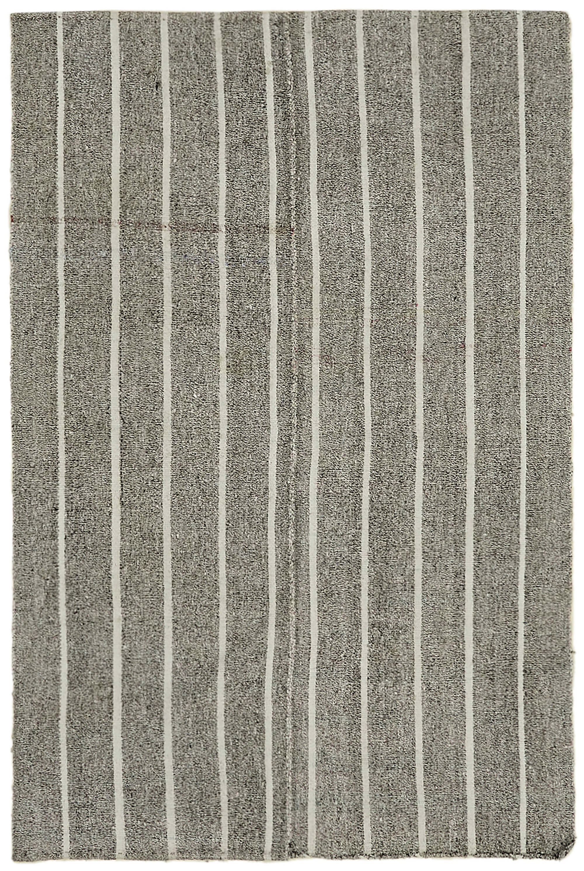 6 x 8 Grey Anatolian Kilim Rug - 7119