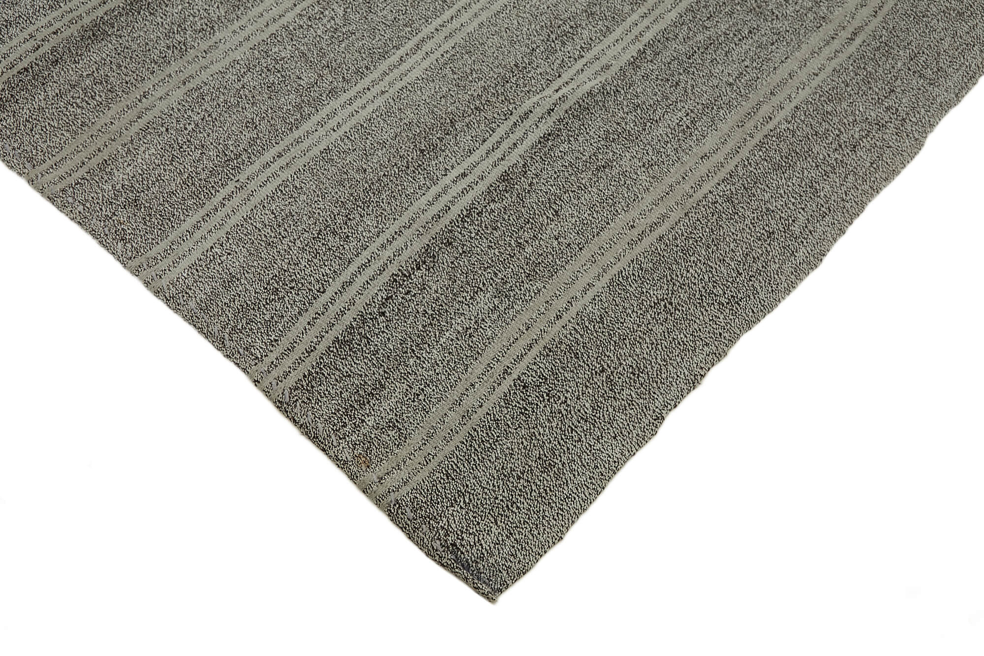 7 x 9 Grey Anatolian Kilim Rug - 7127