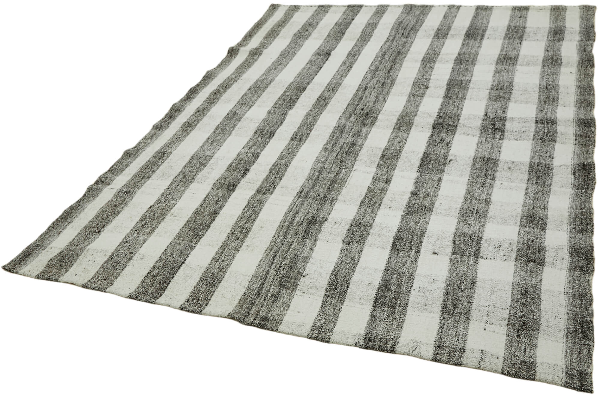 6 x 8 Grey Anatolian Kilim Rug - 7130