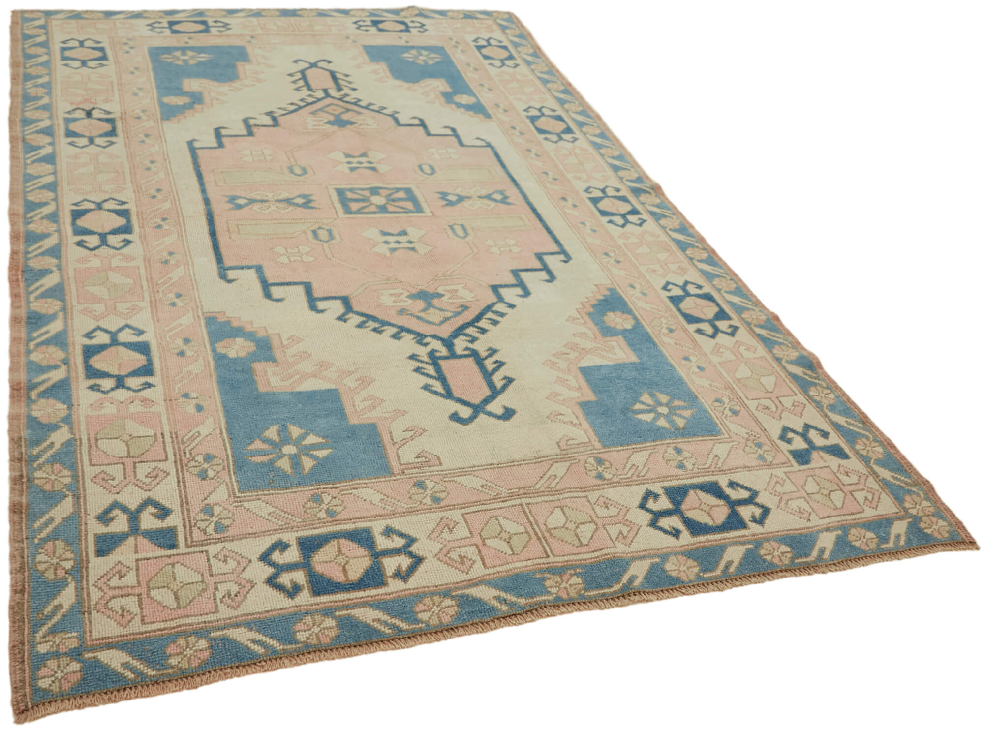 6 x 9 Beige Anatolian Rug - 7150