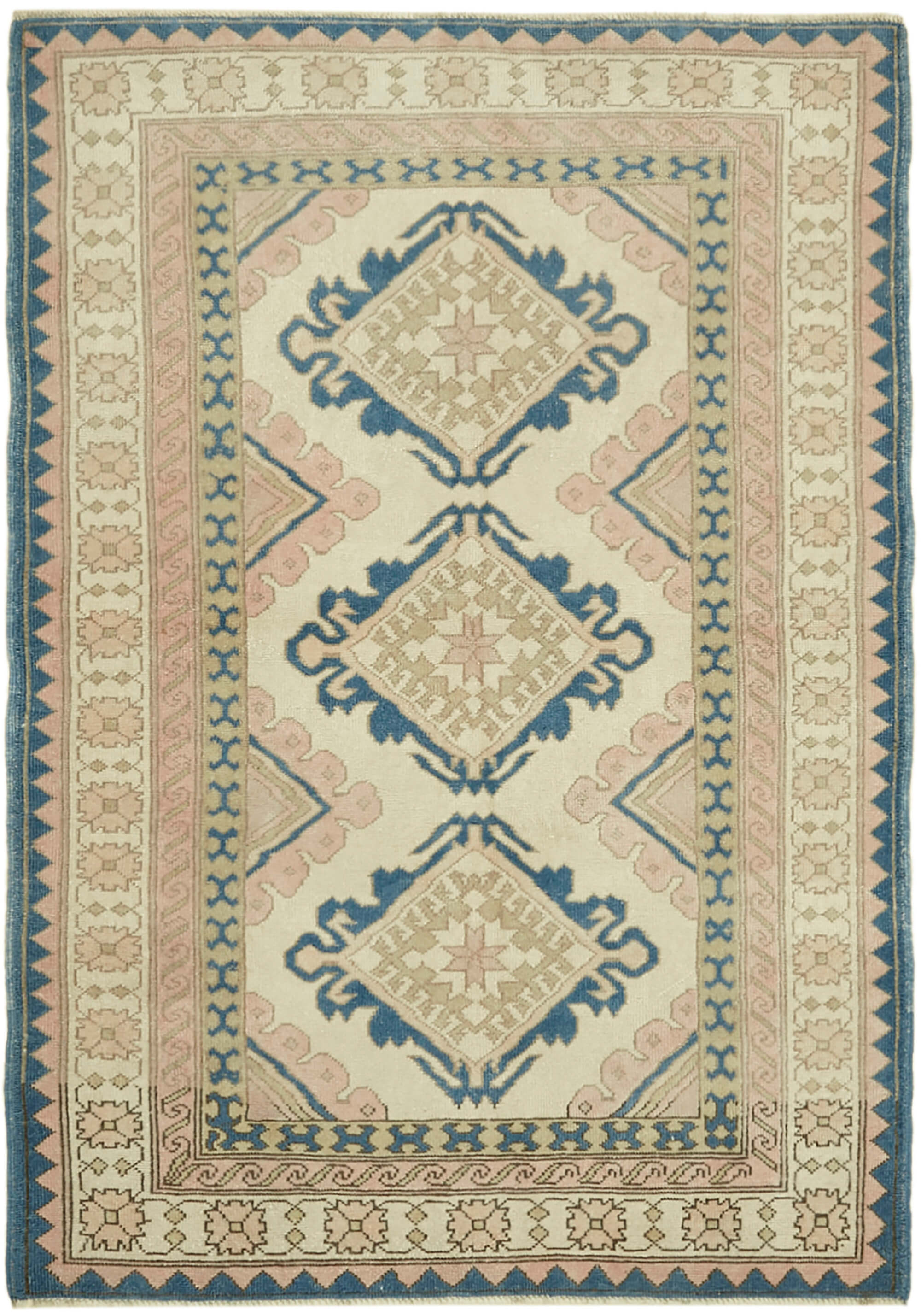 5 x 7 Beige Anatolian Rug - 7157