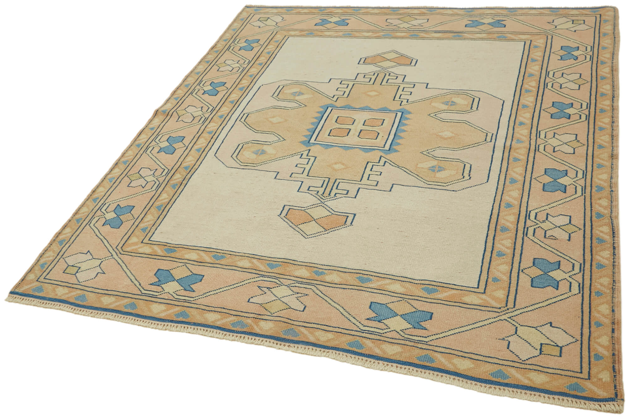 5 x 6 Beige Anatolian Rug - 7161