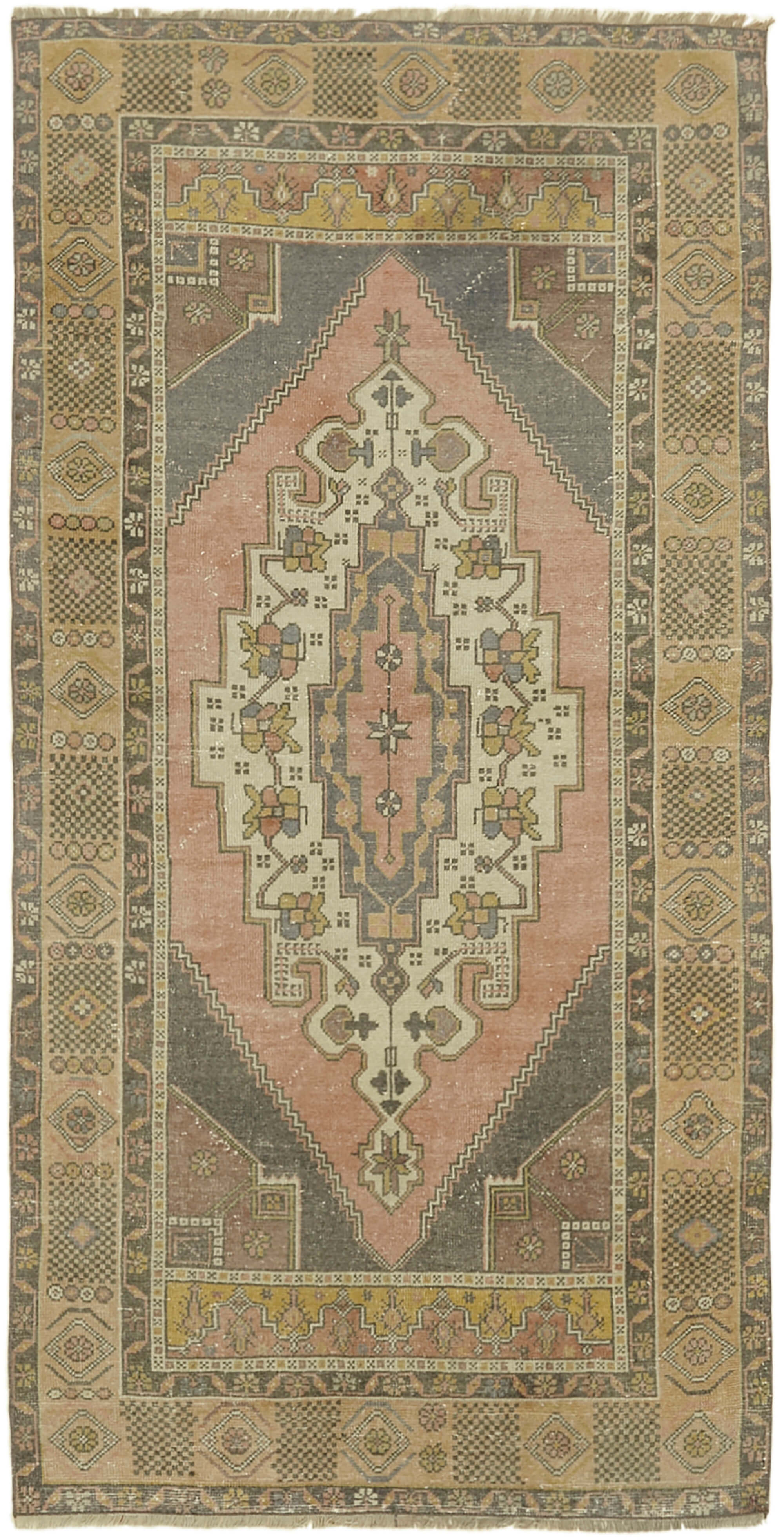 4 x 8 Beige Anatolian Rug - 7170