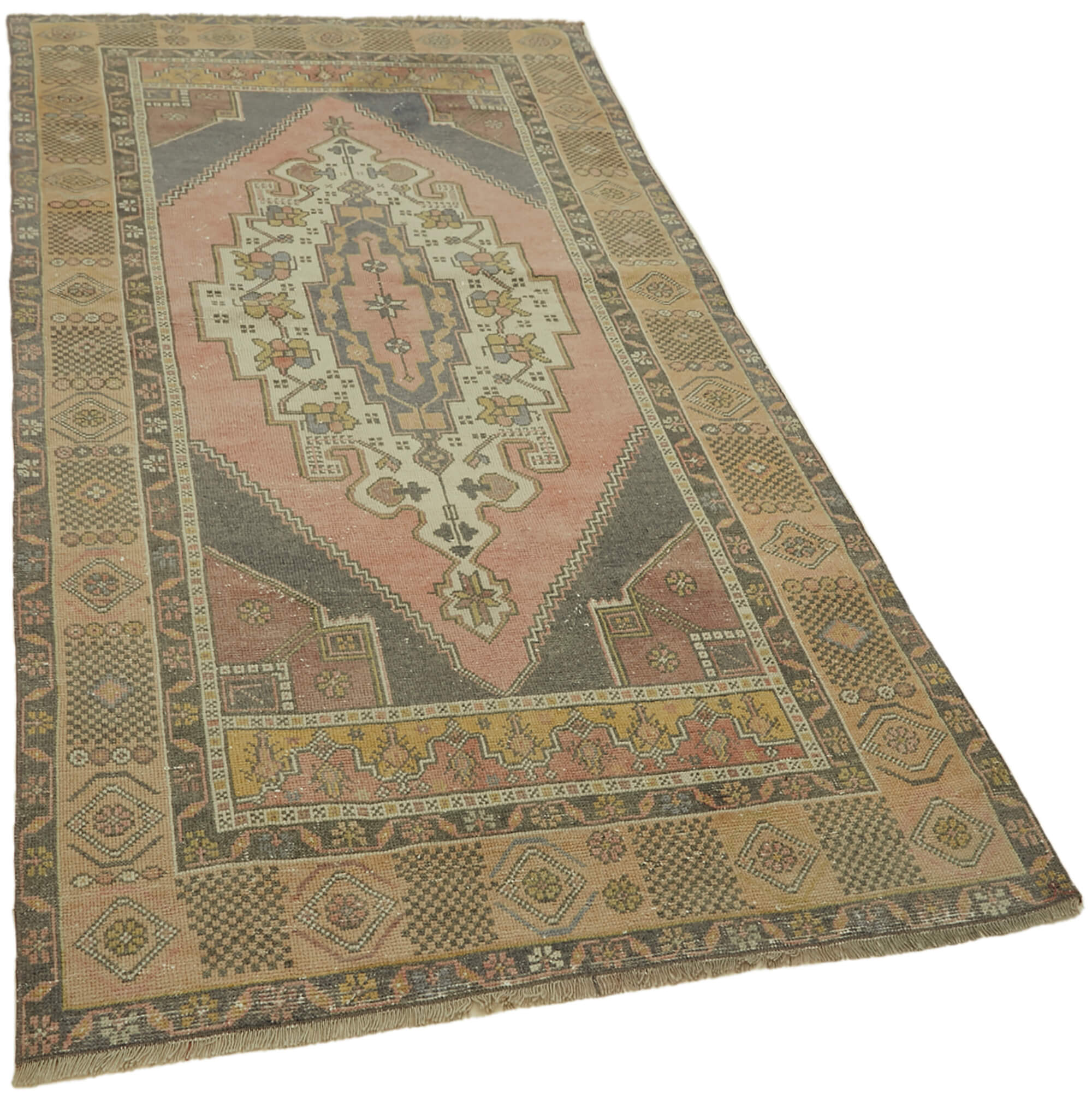 4 x 8 Beige Anatolian Rug - 7170