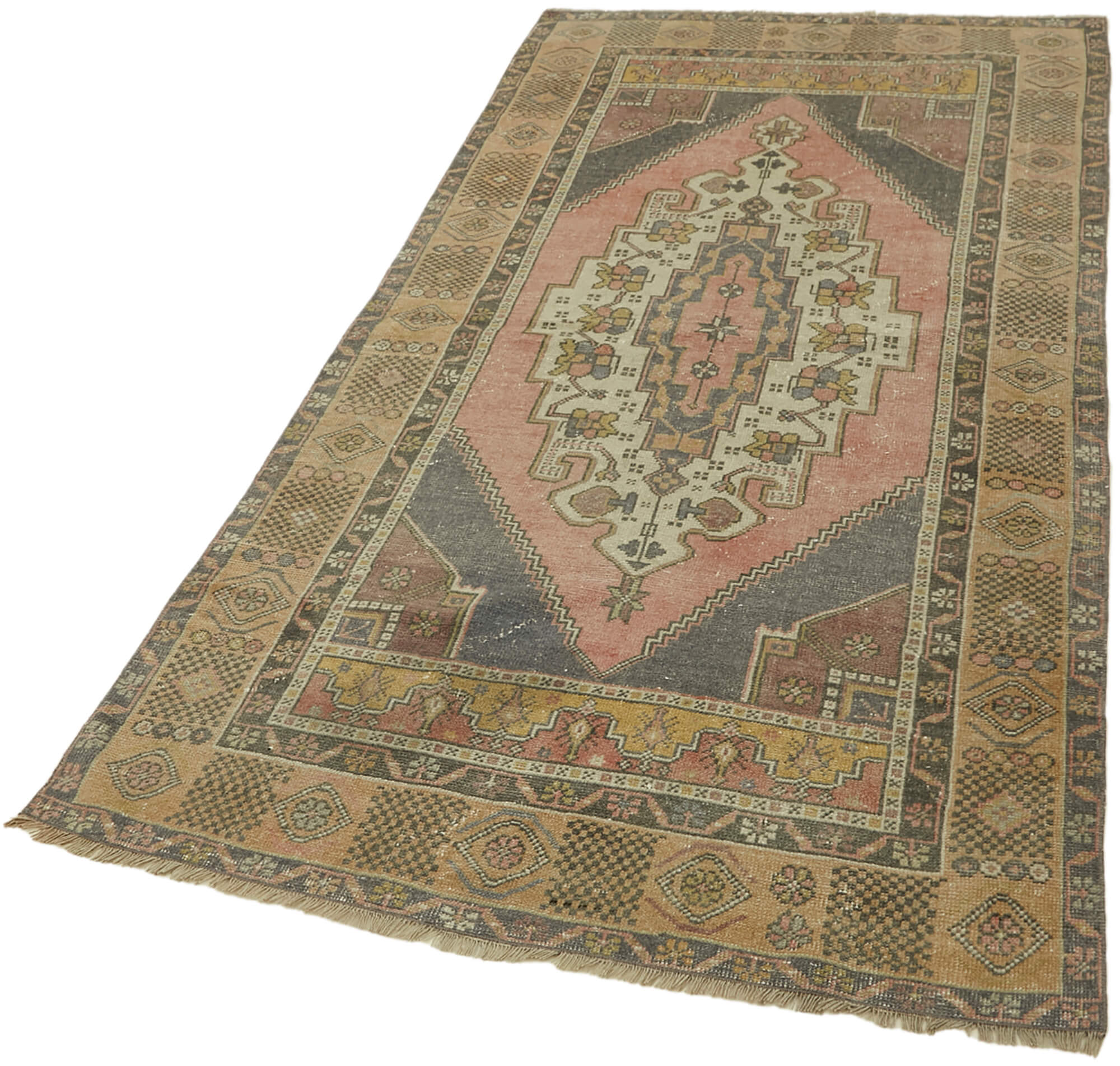 4 x 8 Beige Anatolian Rug - 7170