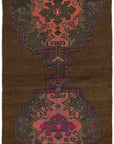 4 x 8 Brown Anatolian Rug - 7176