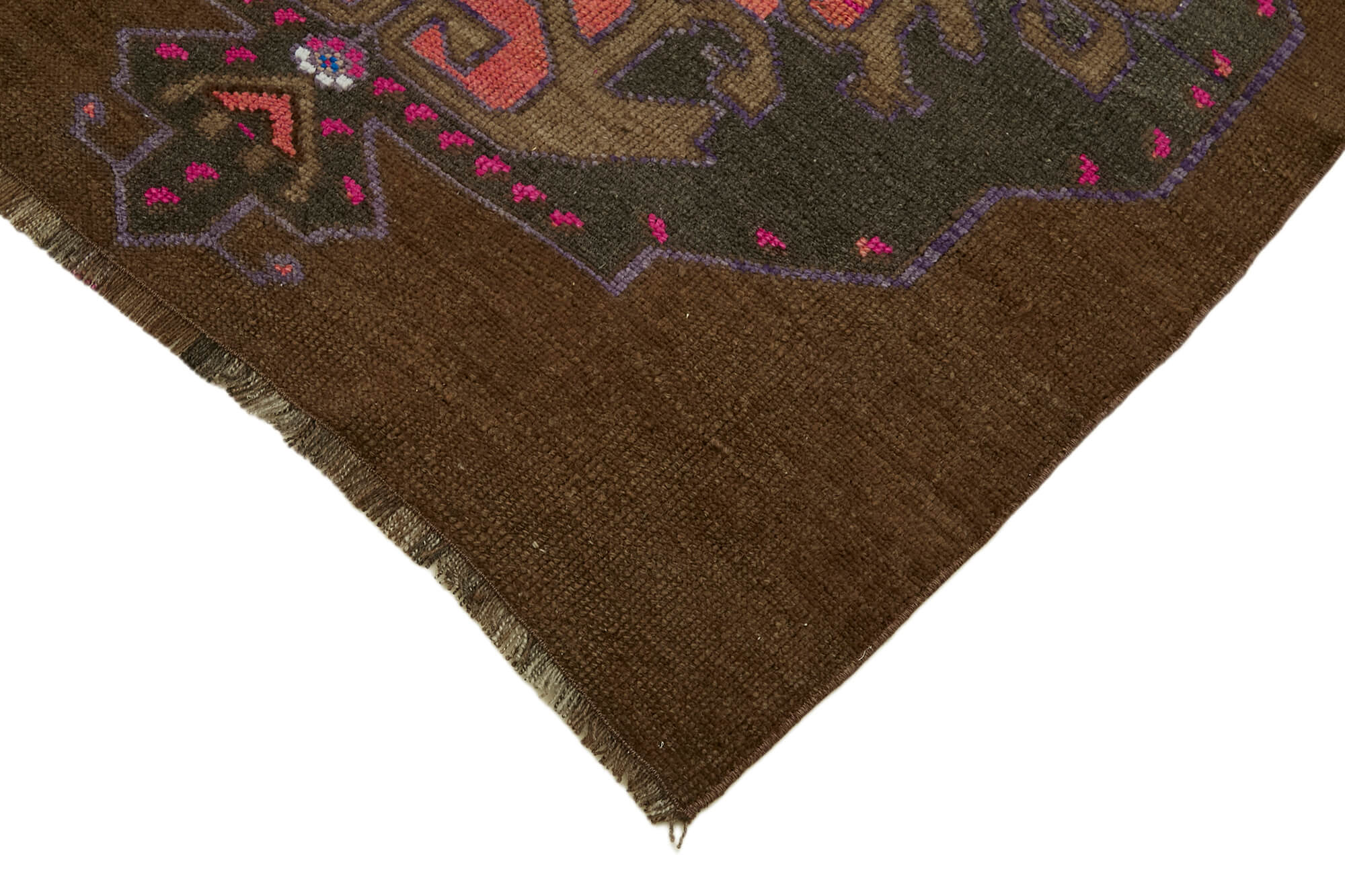 4 x 8 Brown Anatolian Rug - 7176