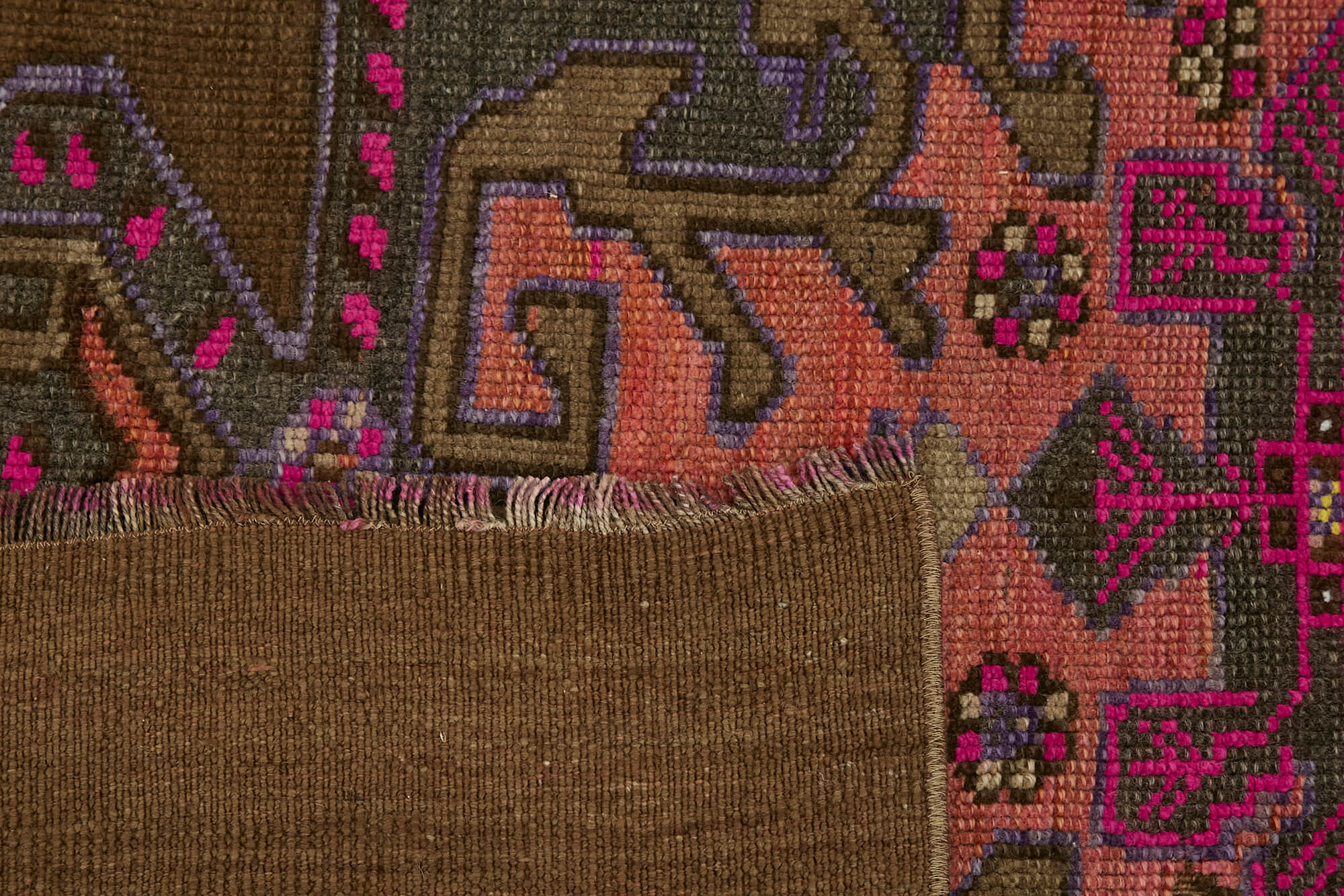 4 x 8 Brown Anatolian Rug - 7176