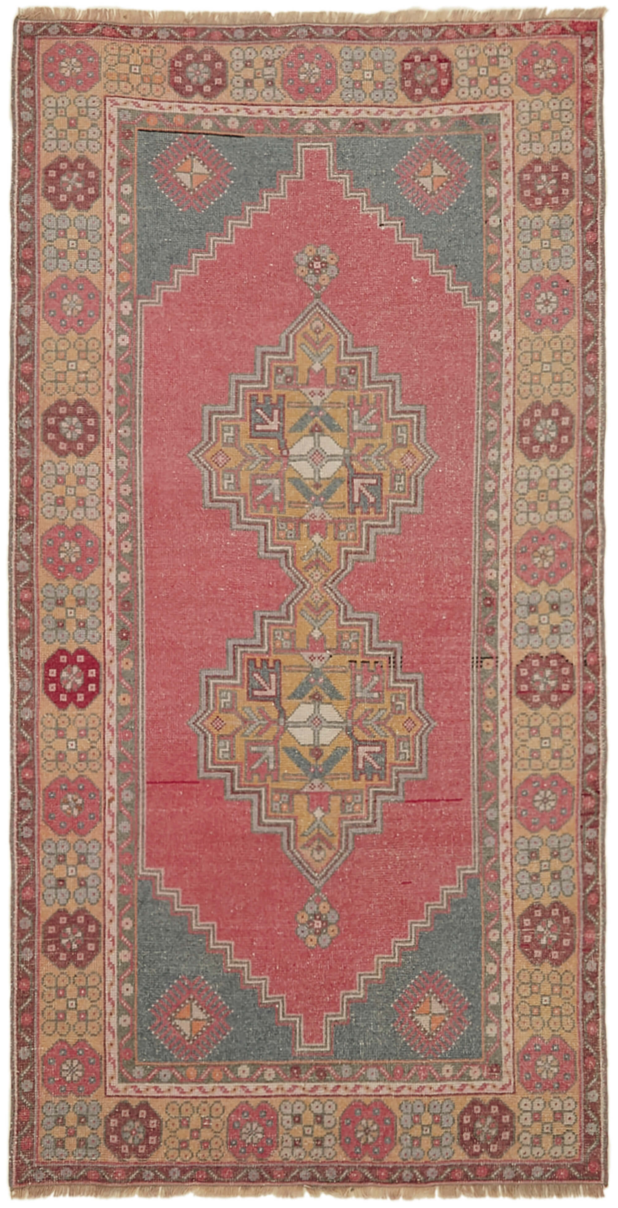 4 x 7 Pink Anatolian Rug - 7179