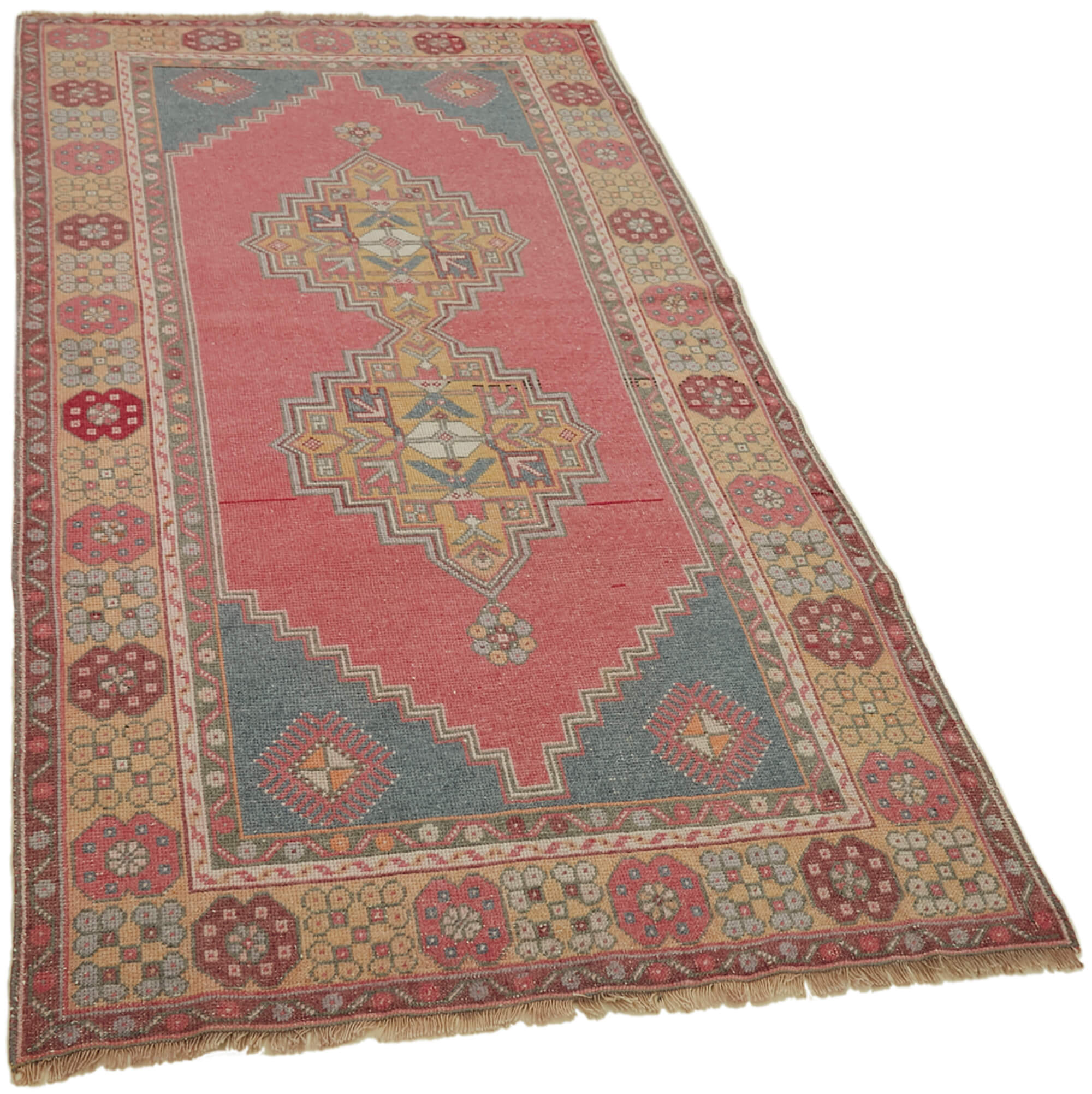 4 x 7 Pink Anatolian Rug - 7179