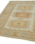 5 x 5 Beige Anatolian Rug - 7193