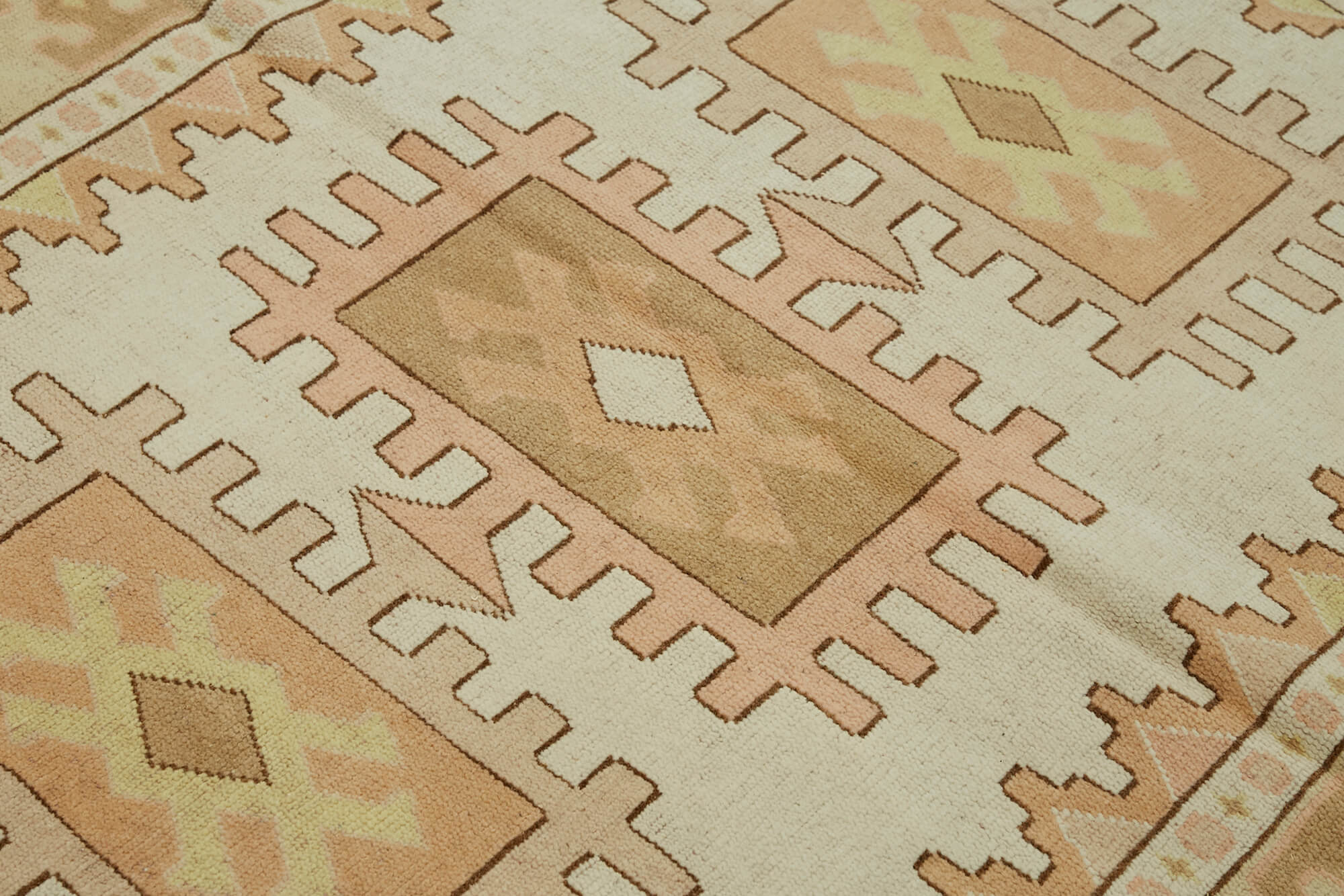 5 x 5 Beige Anatolian Rug - 7193