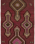 3 x 4 Purple Anatolian Rug - 7196