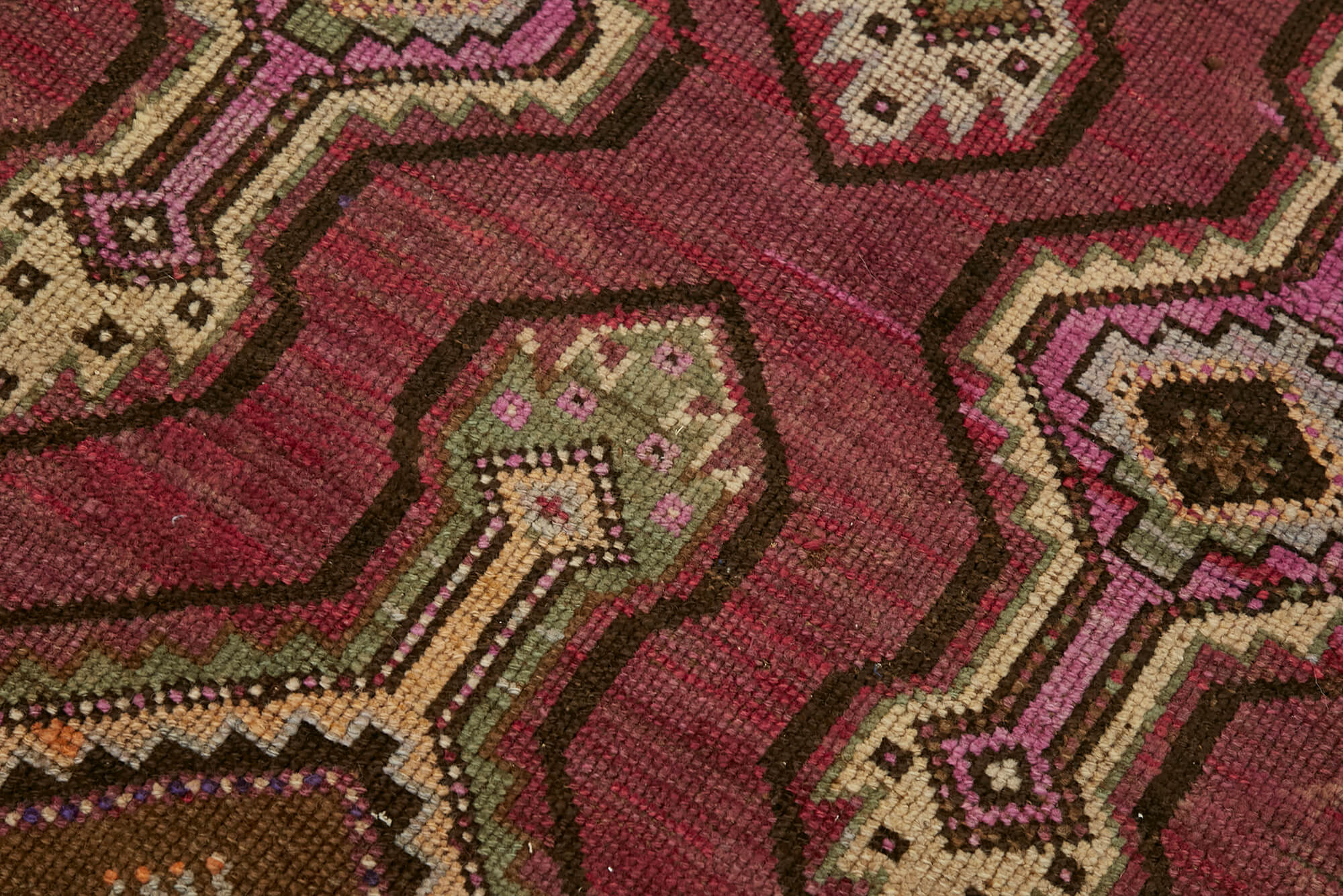 3 x 4 Purple Anatolian Rug - 7196