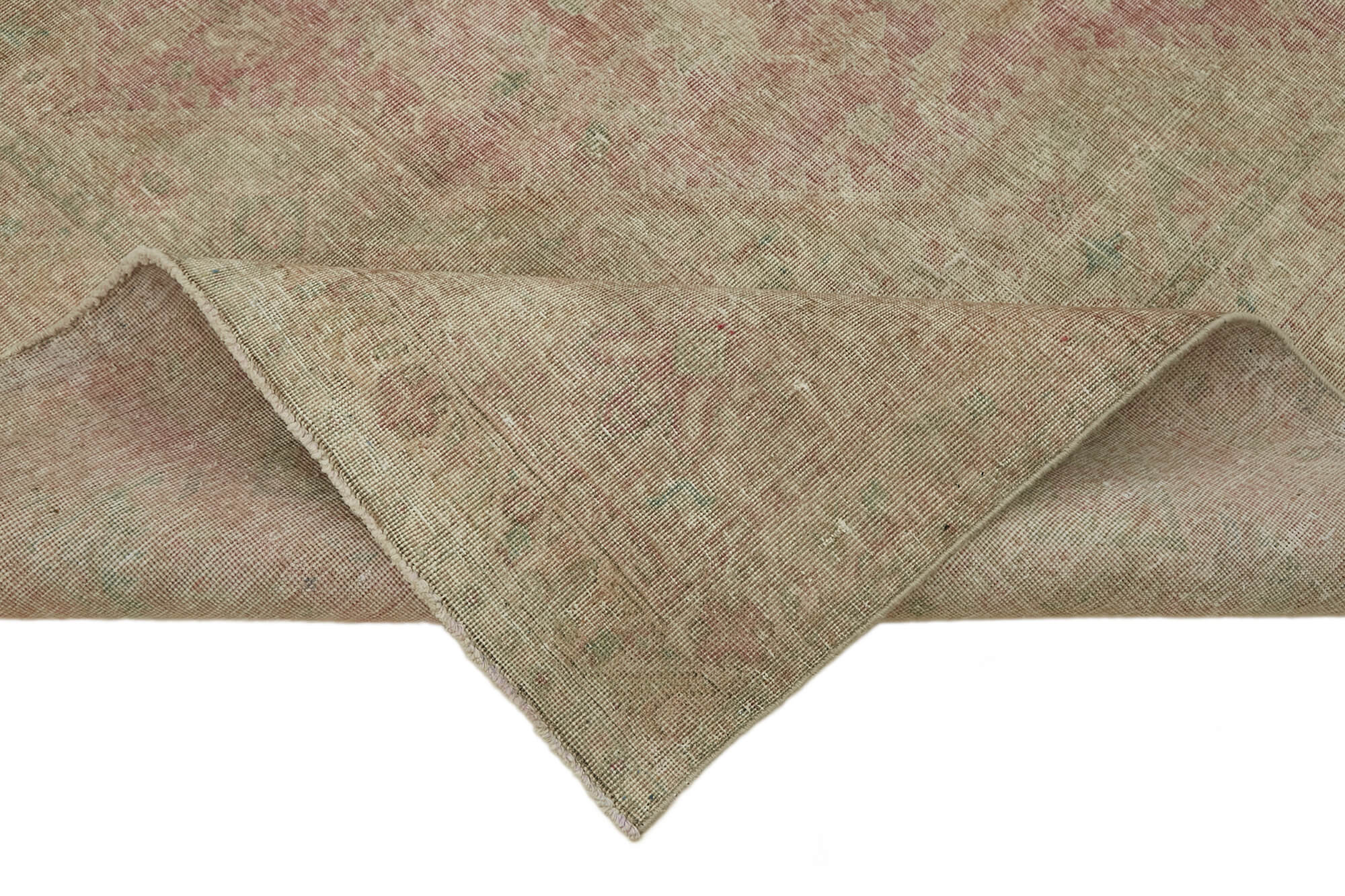 10 x 13 Beige Vintage Large Area Rug - 7219