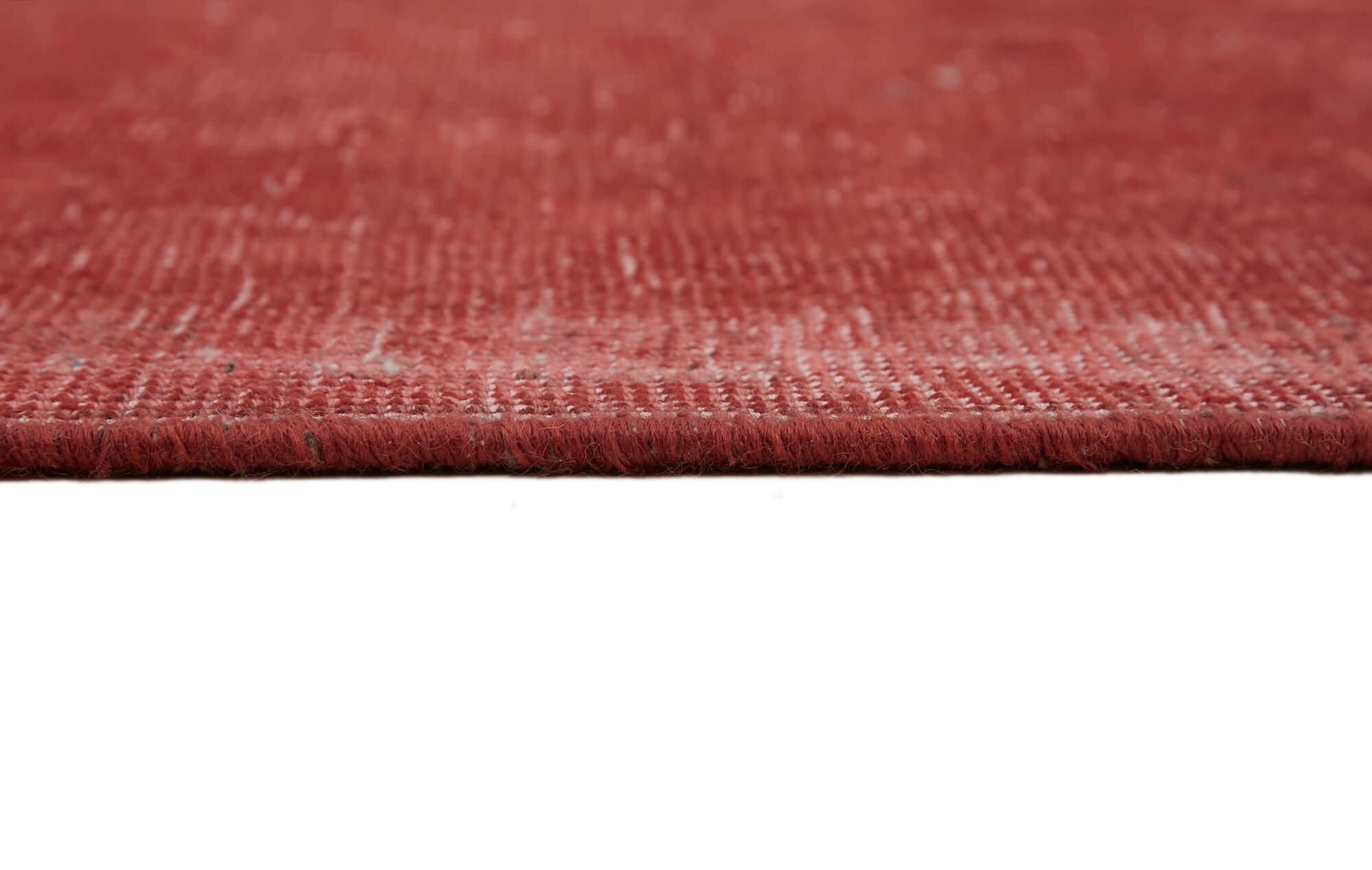 9 x 12 Red Overdyed Large Area Rug - 7223