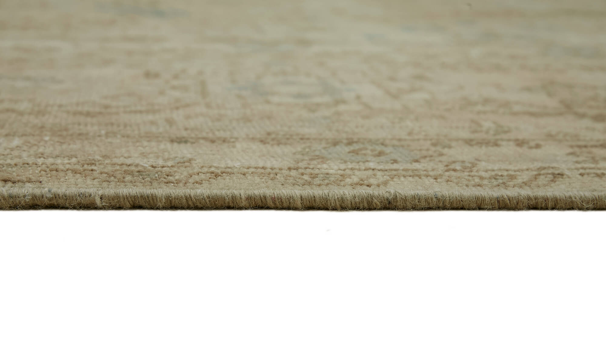 10 x 13 Beige Vintage Large Area Rug - 7225