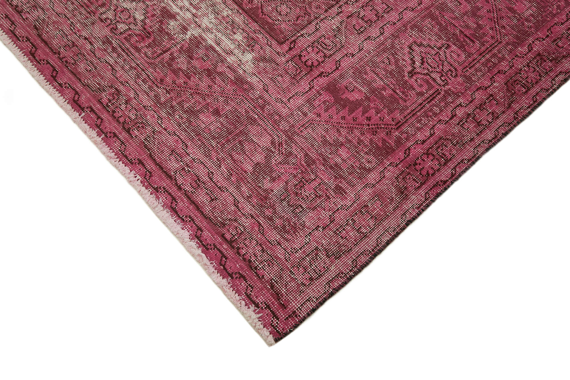 10 x 12 Pink Overdyed Large Area Rug - 7249