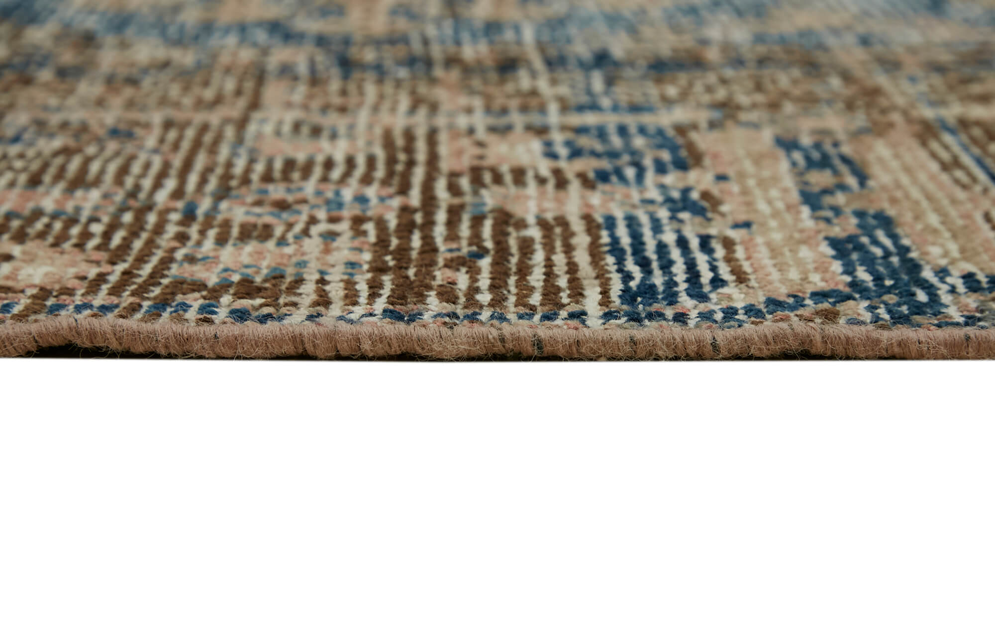 9 x 12 Beige Vintage Large Area Rug - 7261