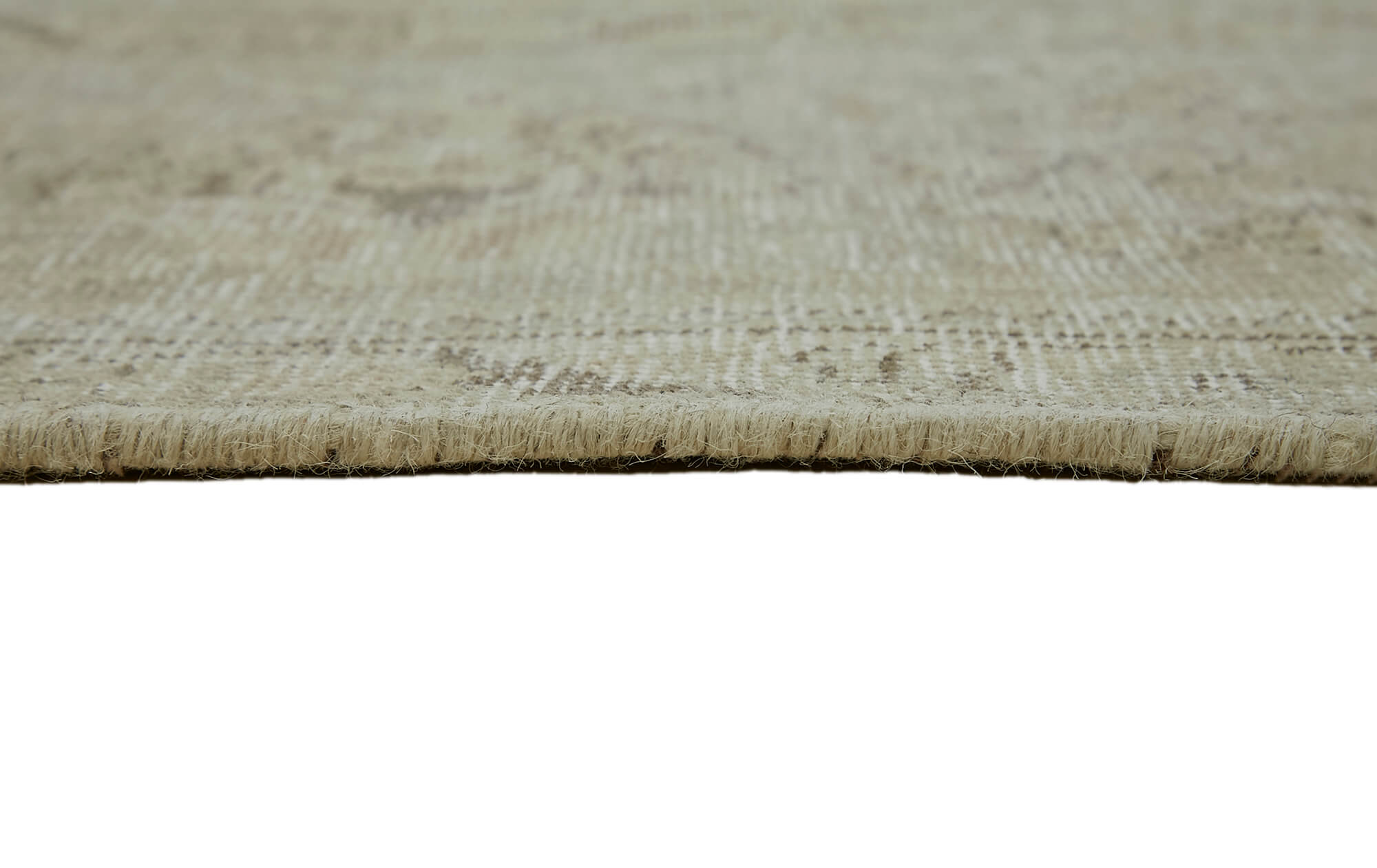 9 x 12 Beige Vintage Large Area Rug - 7272