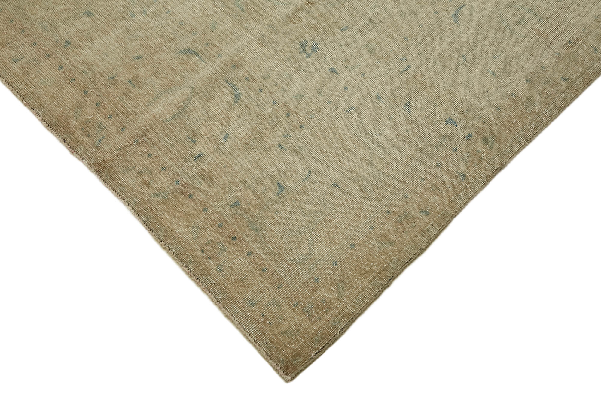 9 x 13 Beige Vintage Large Area Rug - 7275