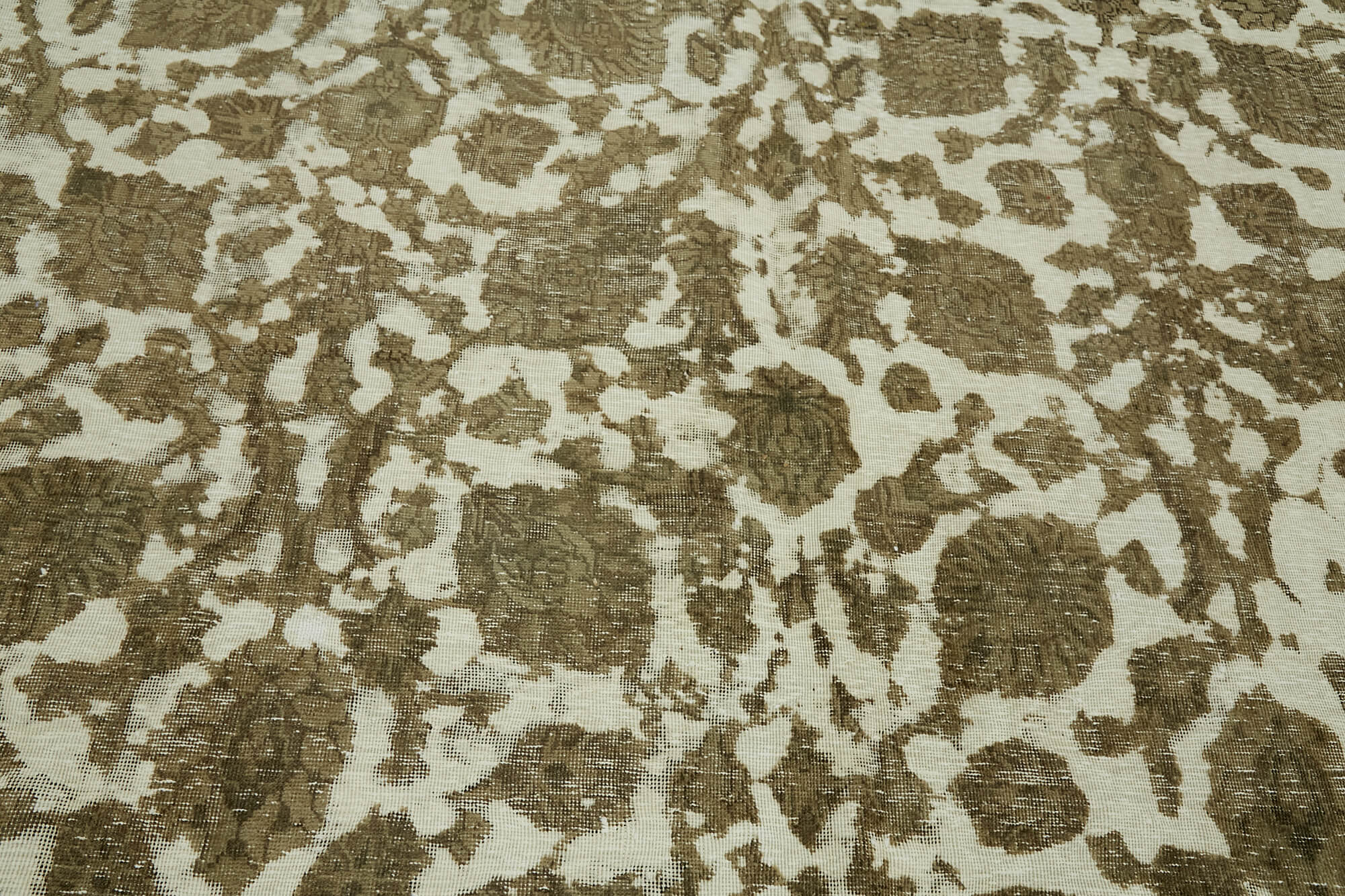 9 x 13 Beige Vintage Large Area Rug - 7289