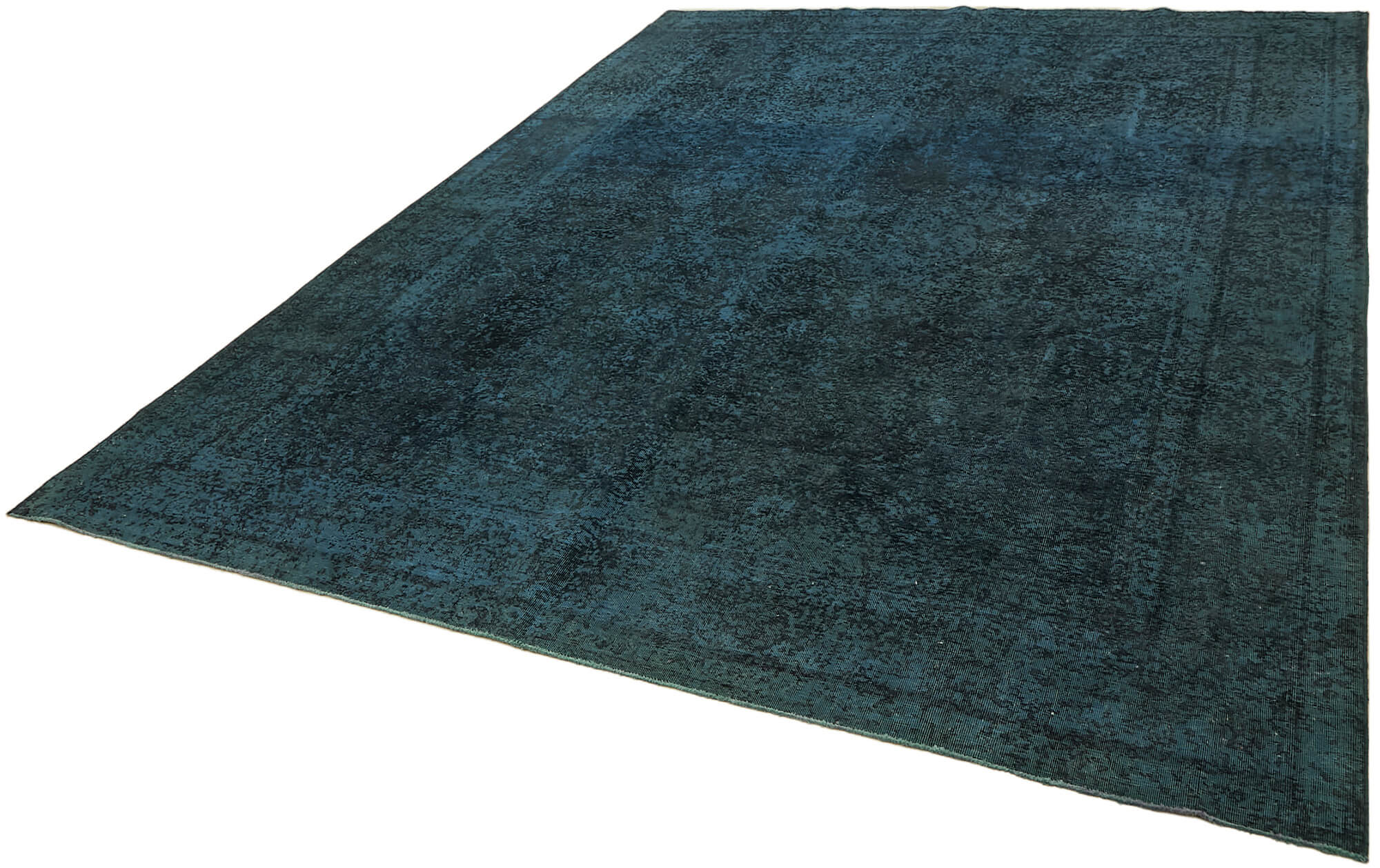 8 x 11 Blue Overdyed Large Area Rug - 7315