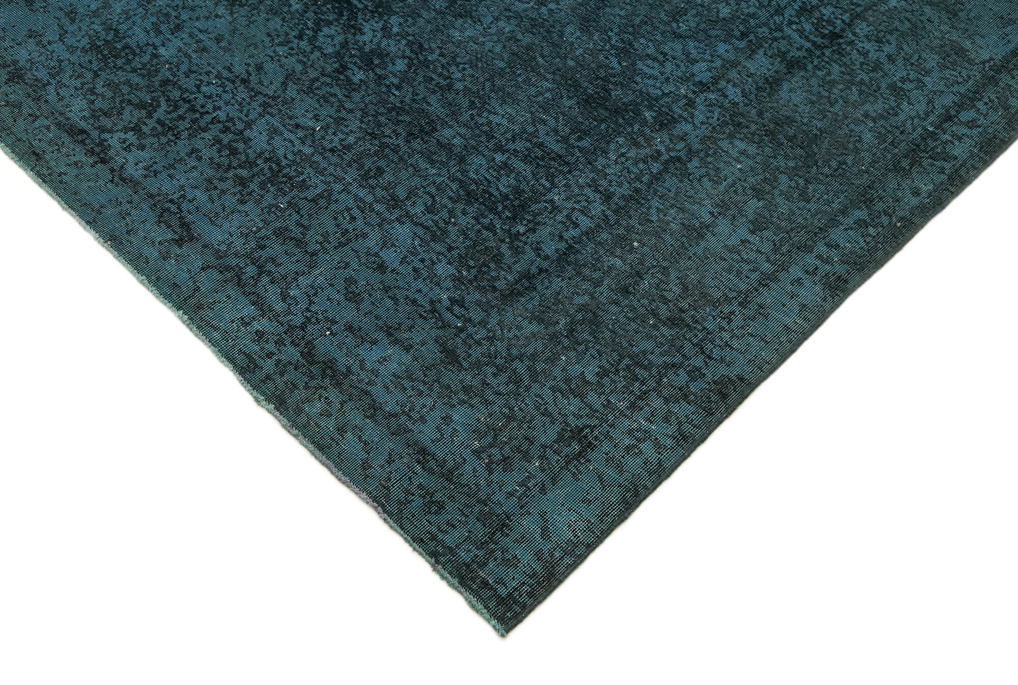 8 x 11 Blue Overdyed Large Area Rug - 7315