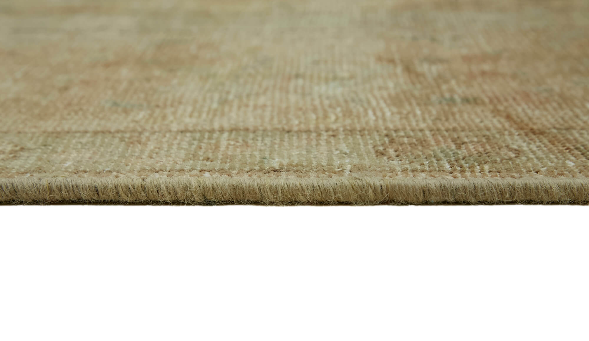 8 x 11 Beige Vintage Large Area Rug - 7317