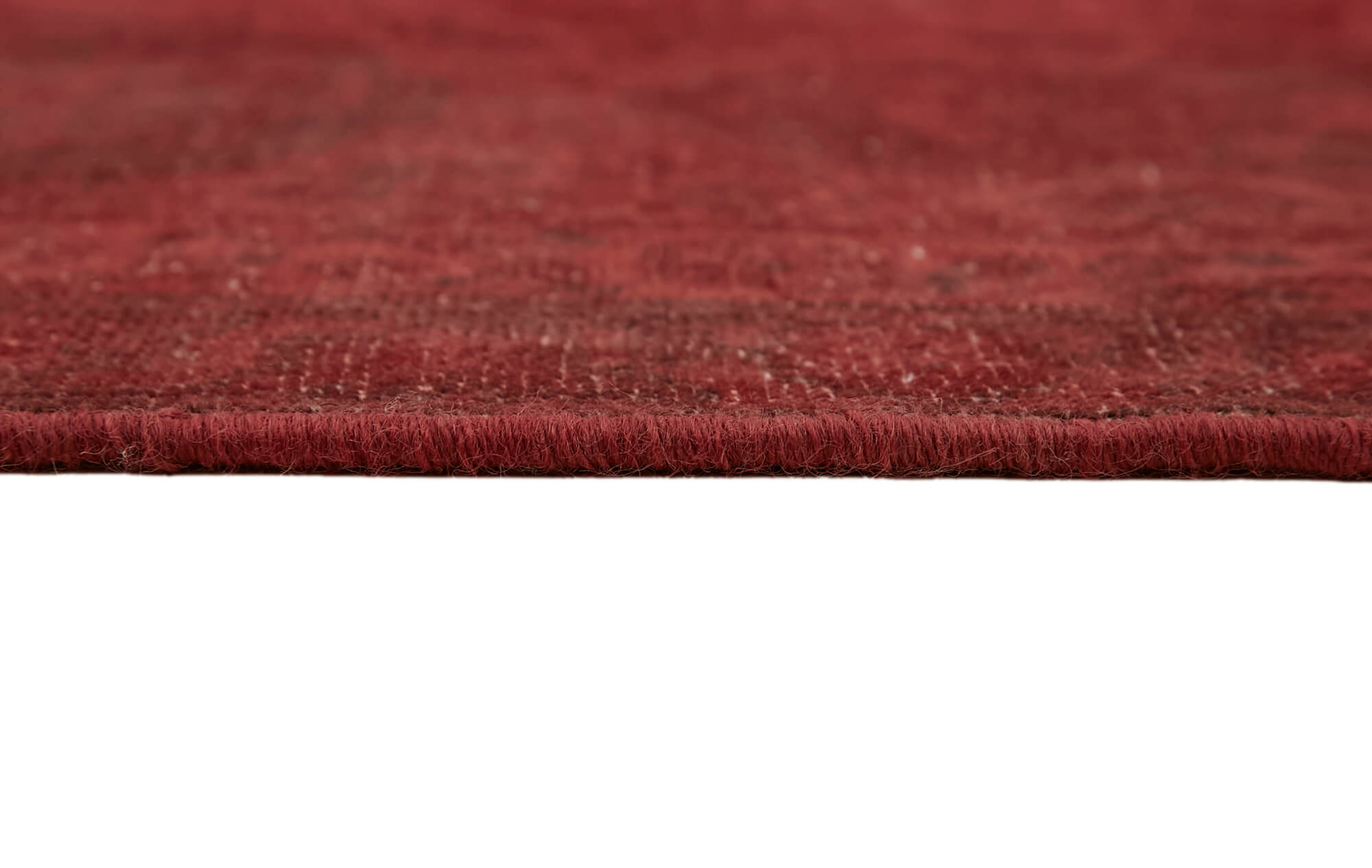 9 x 13 Red Overdyed Large Area Rug - 7320