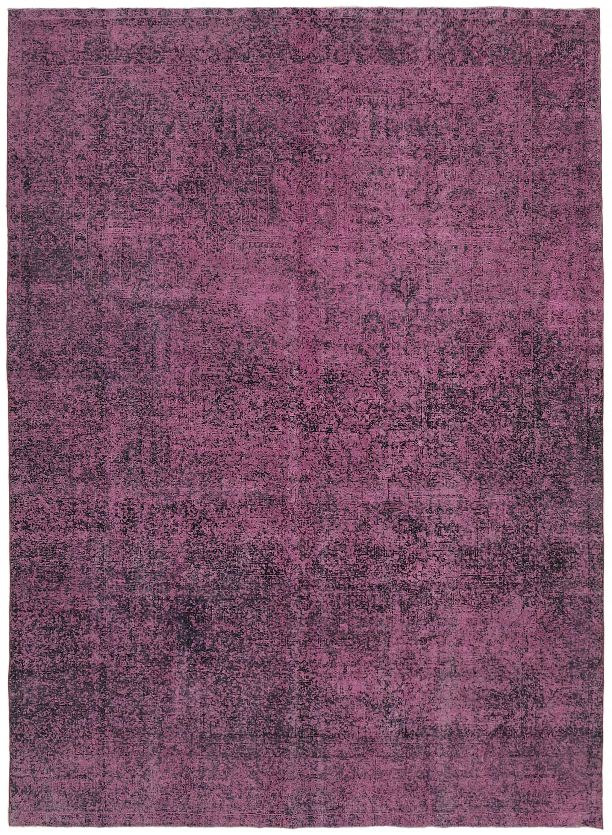 9 x 12 Pink Overdyed Large Area Rug - 7322