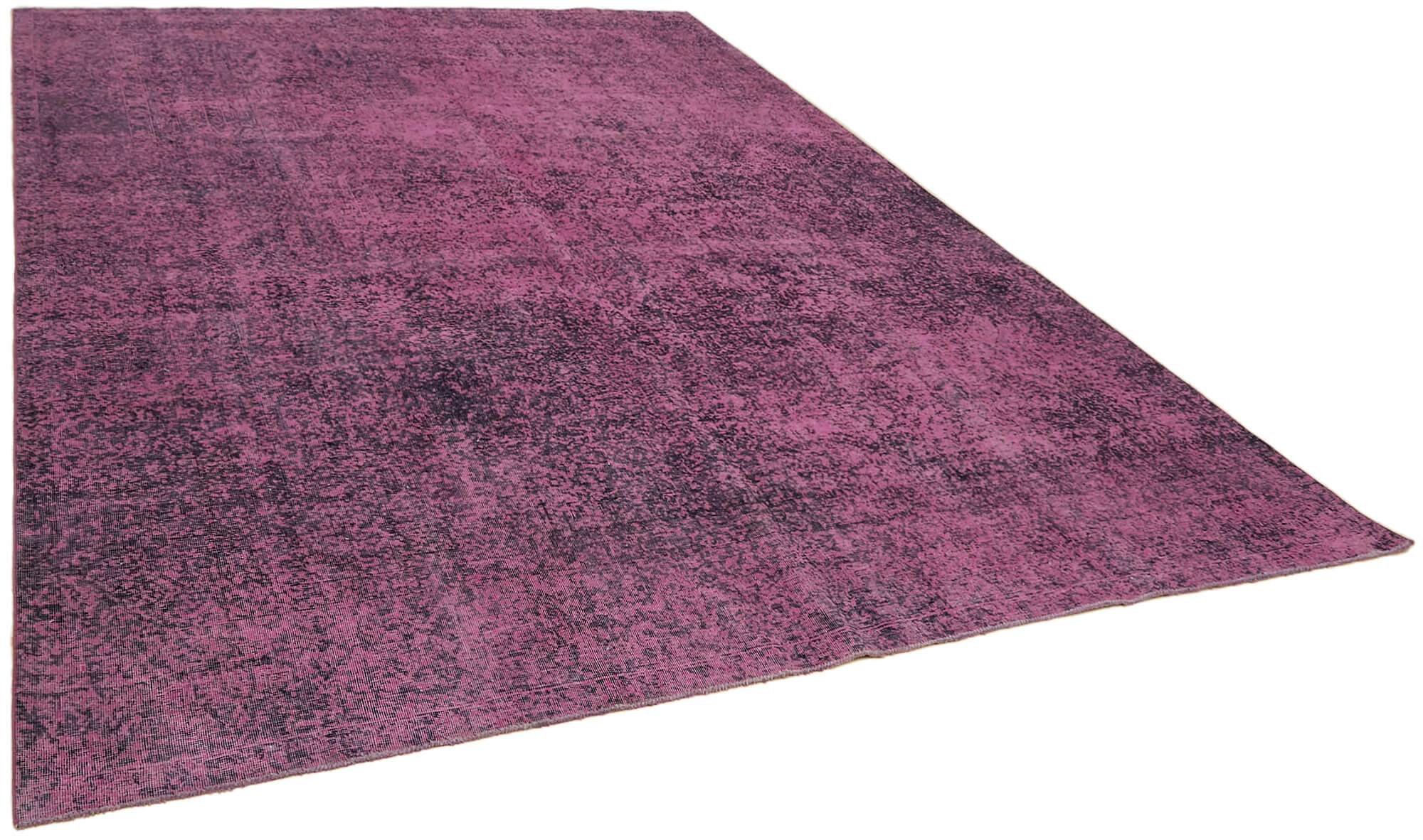 9 x 12 Pink Overdyed Large Area Rug - 7322