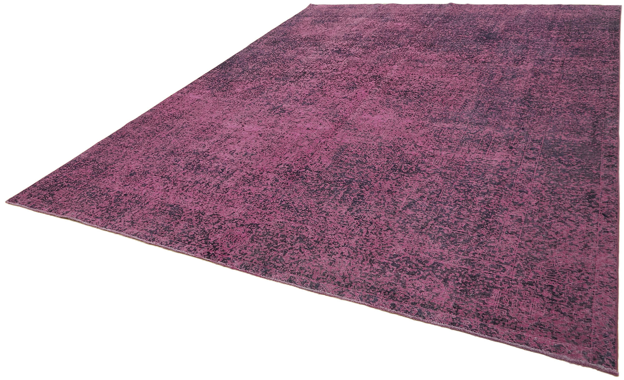 9 x 12 Pink Overdyed Large Area Rug - 7322