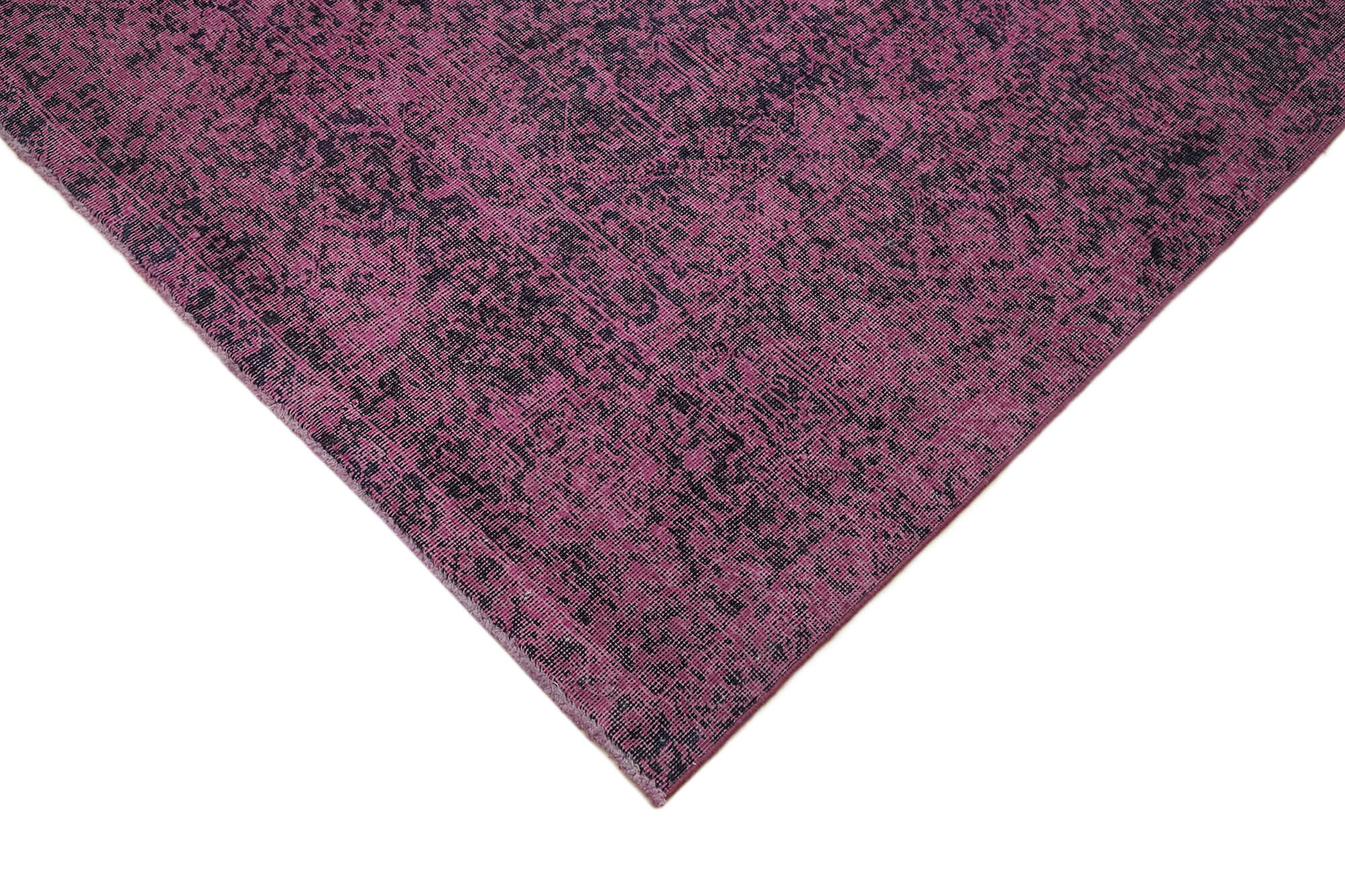 9 x 12 Pink Overdyed Large Area Rug - 7322