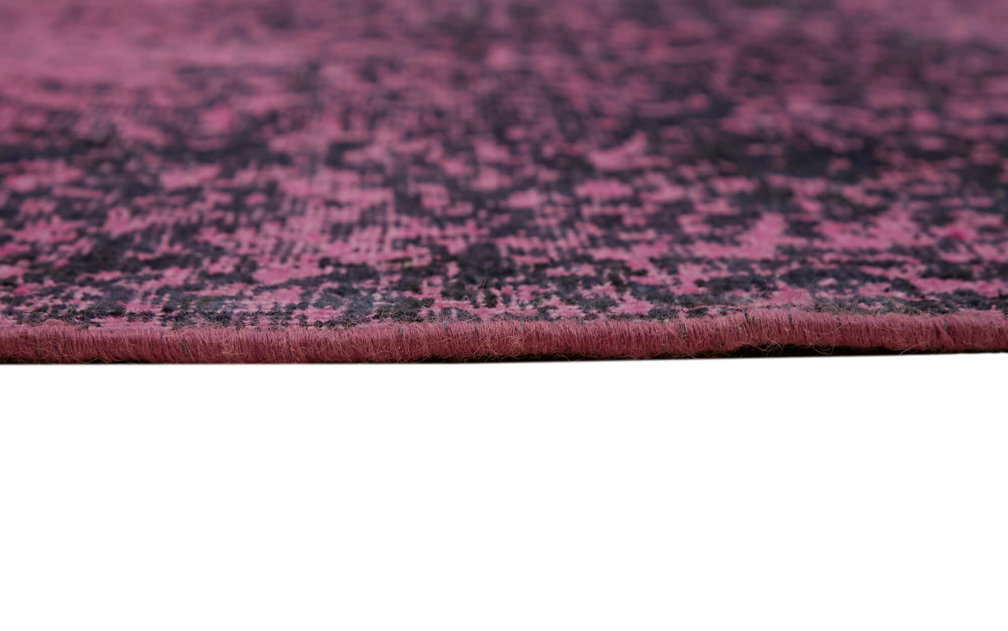 9 x 12 Pink Overdyed Large Area Rug - 7322