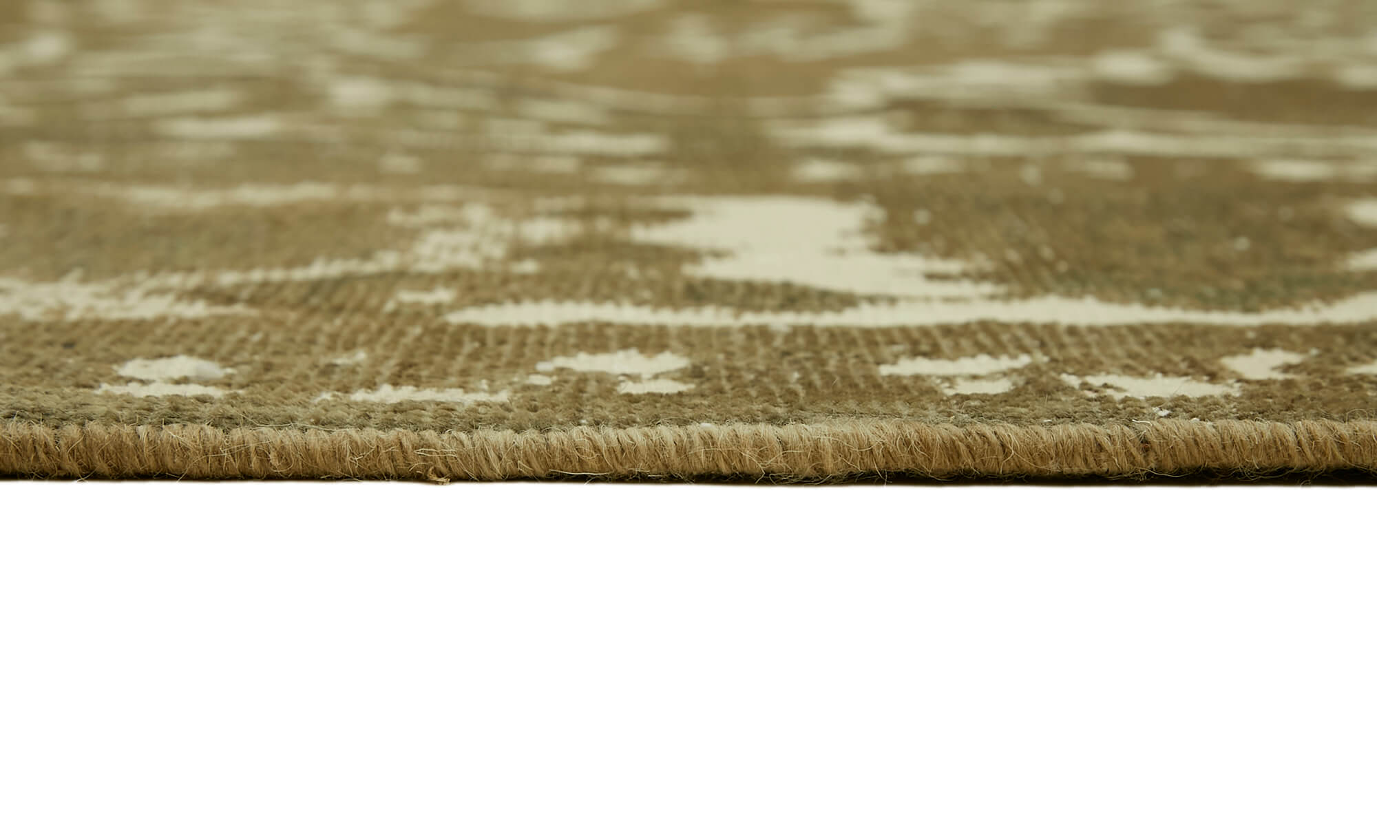 9 x 12 Beige Vintage Large Area Rug - 7350