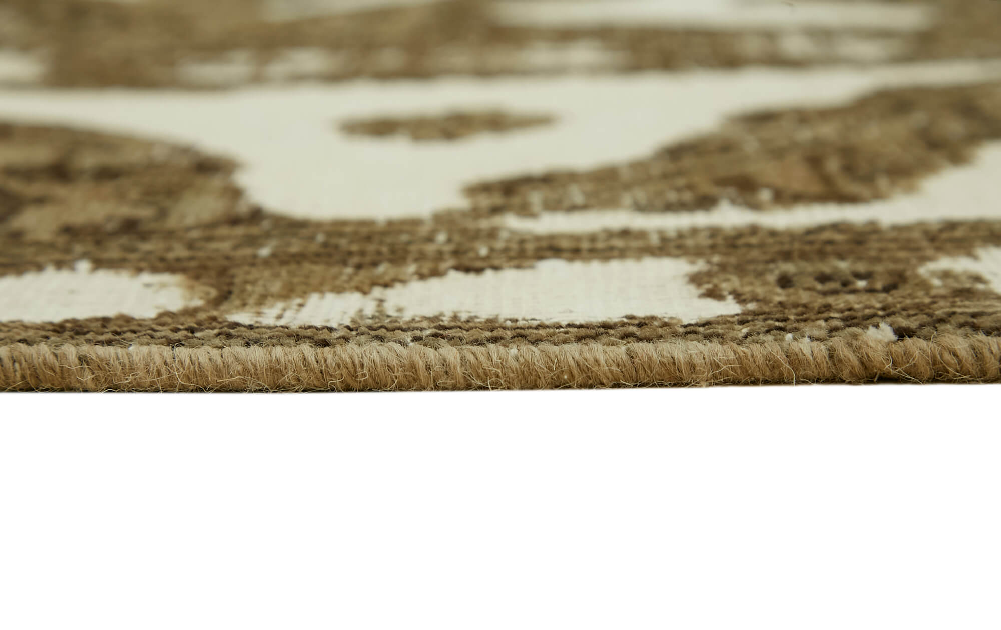 9 x 13 Beige Vintage Large Area Rug - 7351