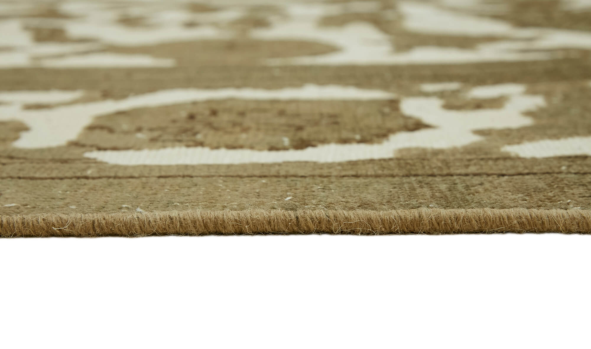 9 x 12 Beige Vintage Large Area Rug - 7356