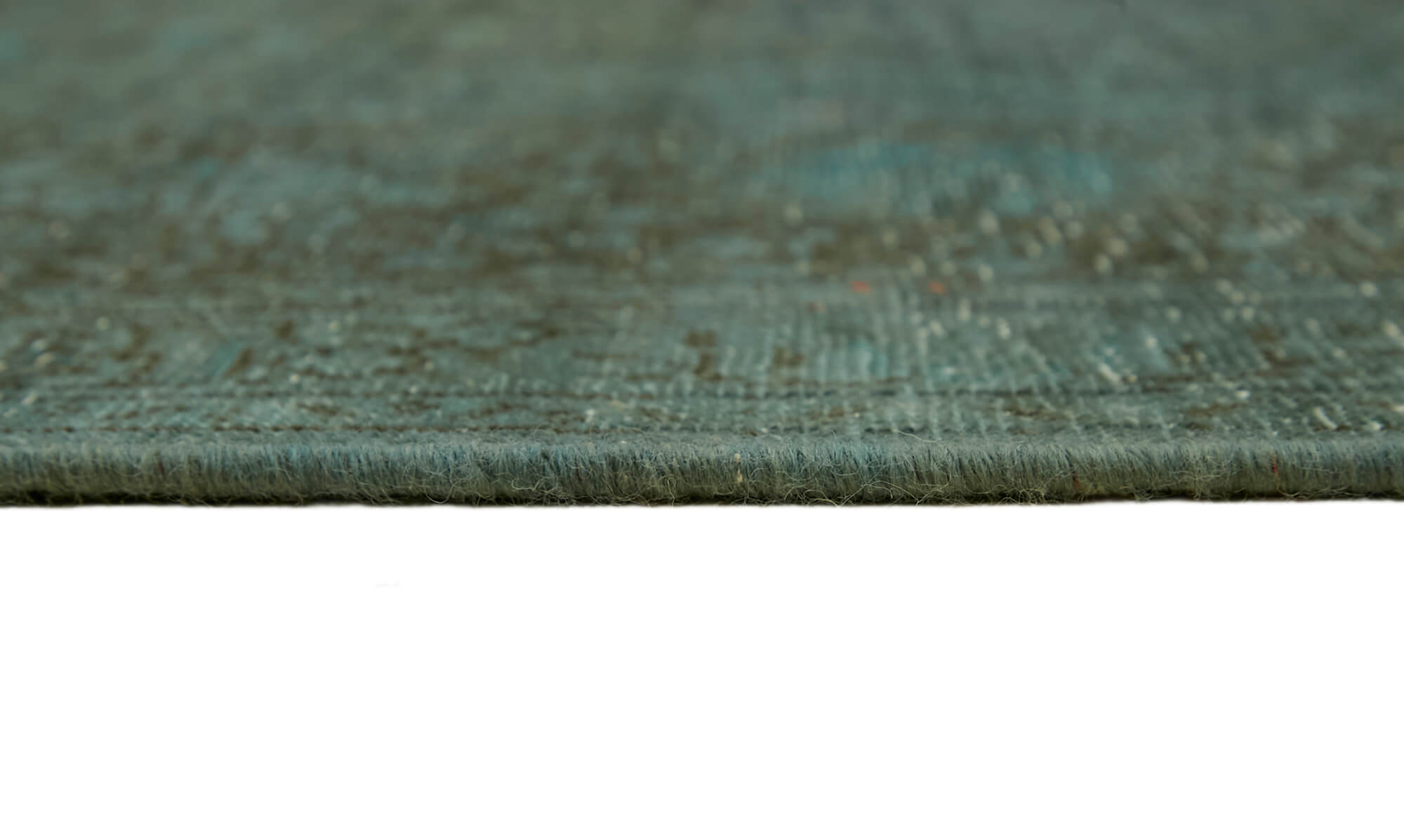 8 x 11 Blue Overdyed Large Area Rug - 7360