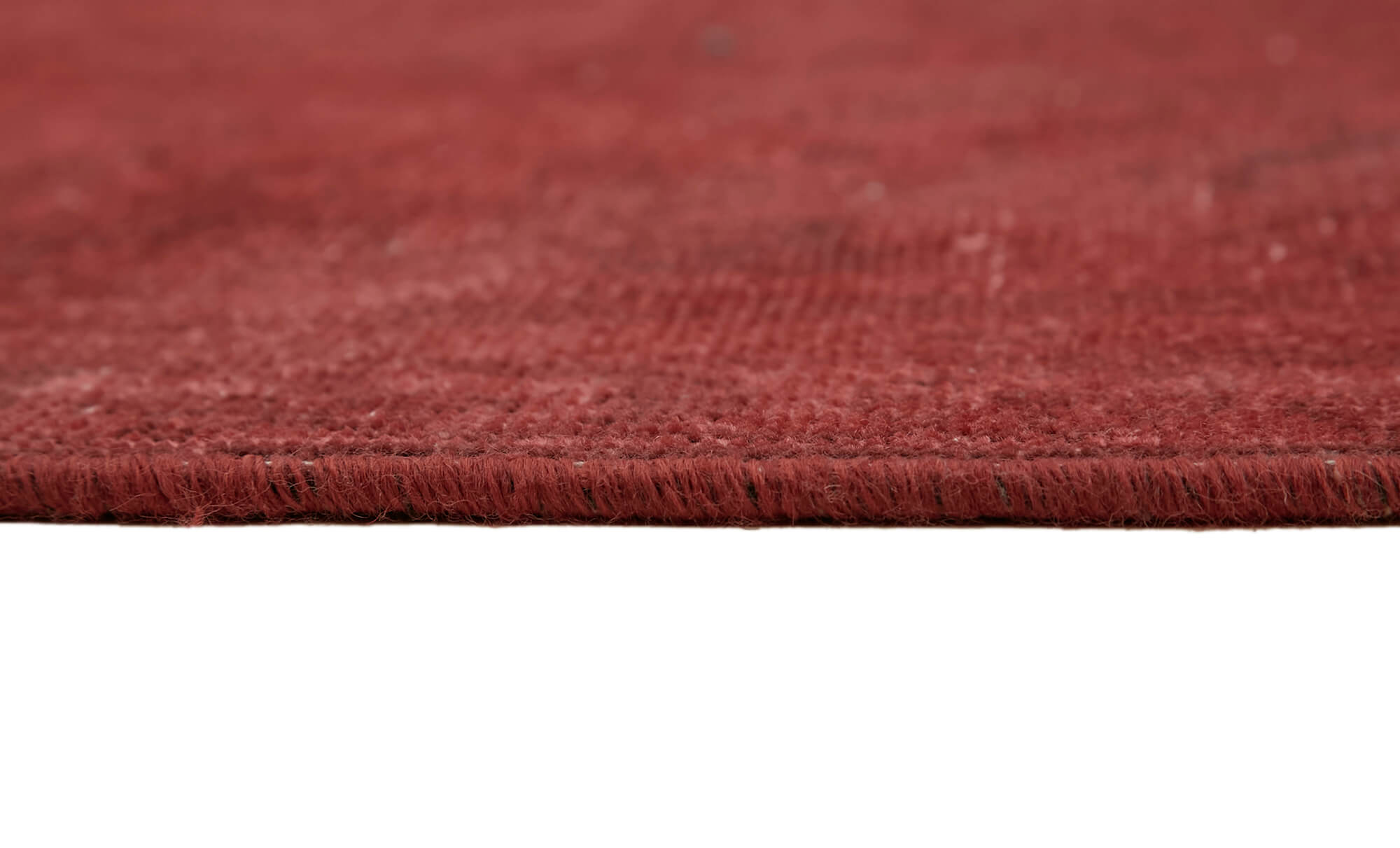 10 x 13 Red Overdyed Large Area Rug - 7370