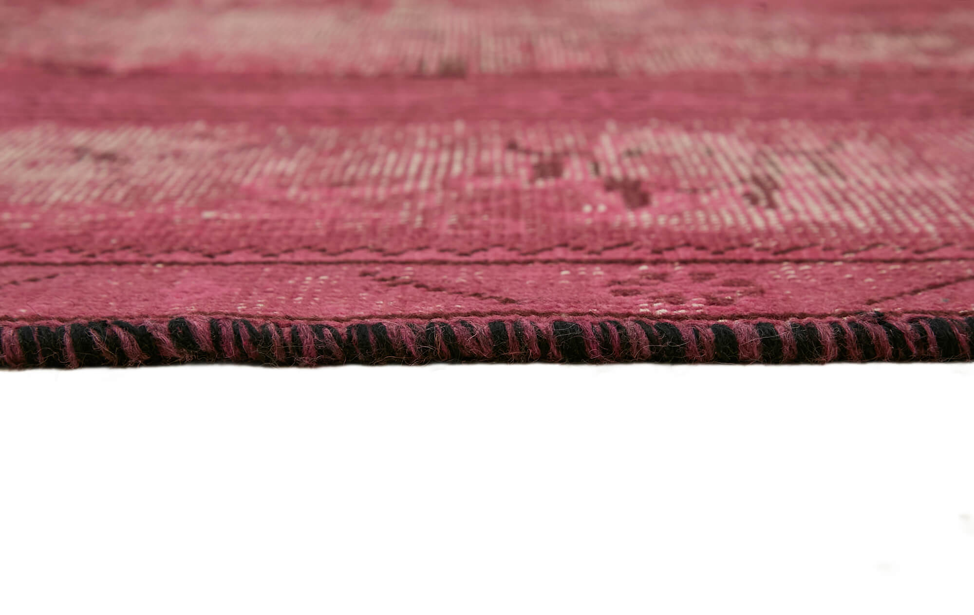 8 x 11 Pink Overdyed Large Area Rug - 7387