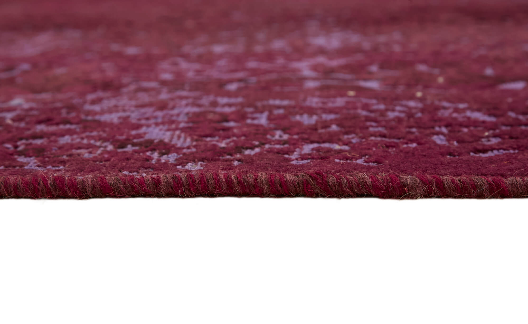 6 x 9 Red Overdyed Large Area Rug - 7394