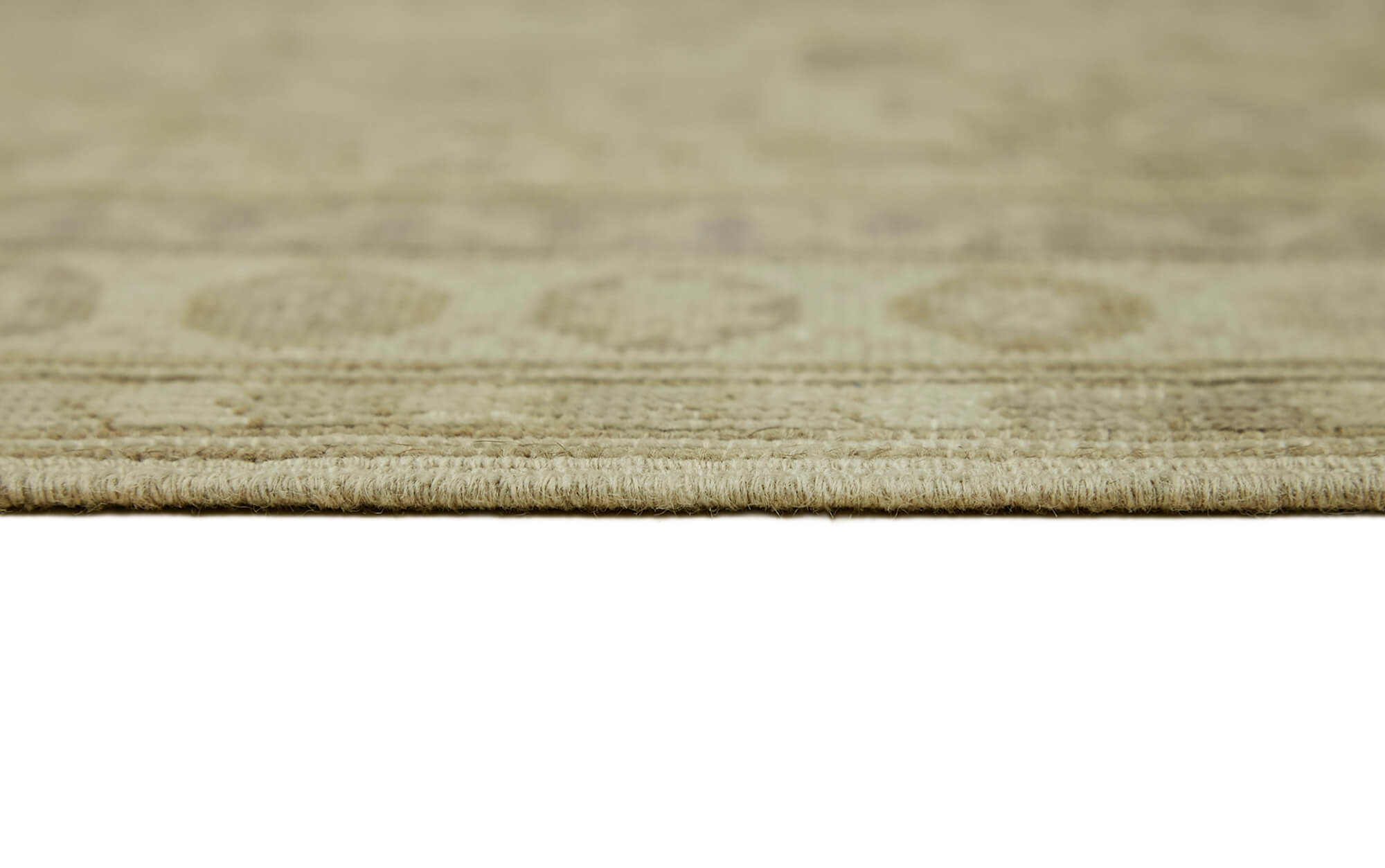 7 x 9 Beige Vintage Large Area Rug - 7404