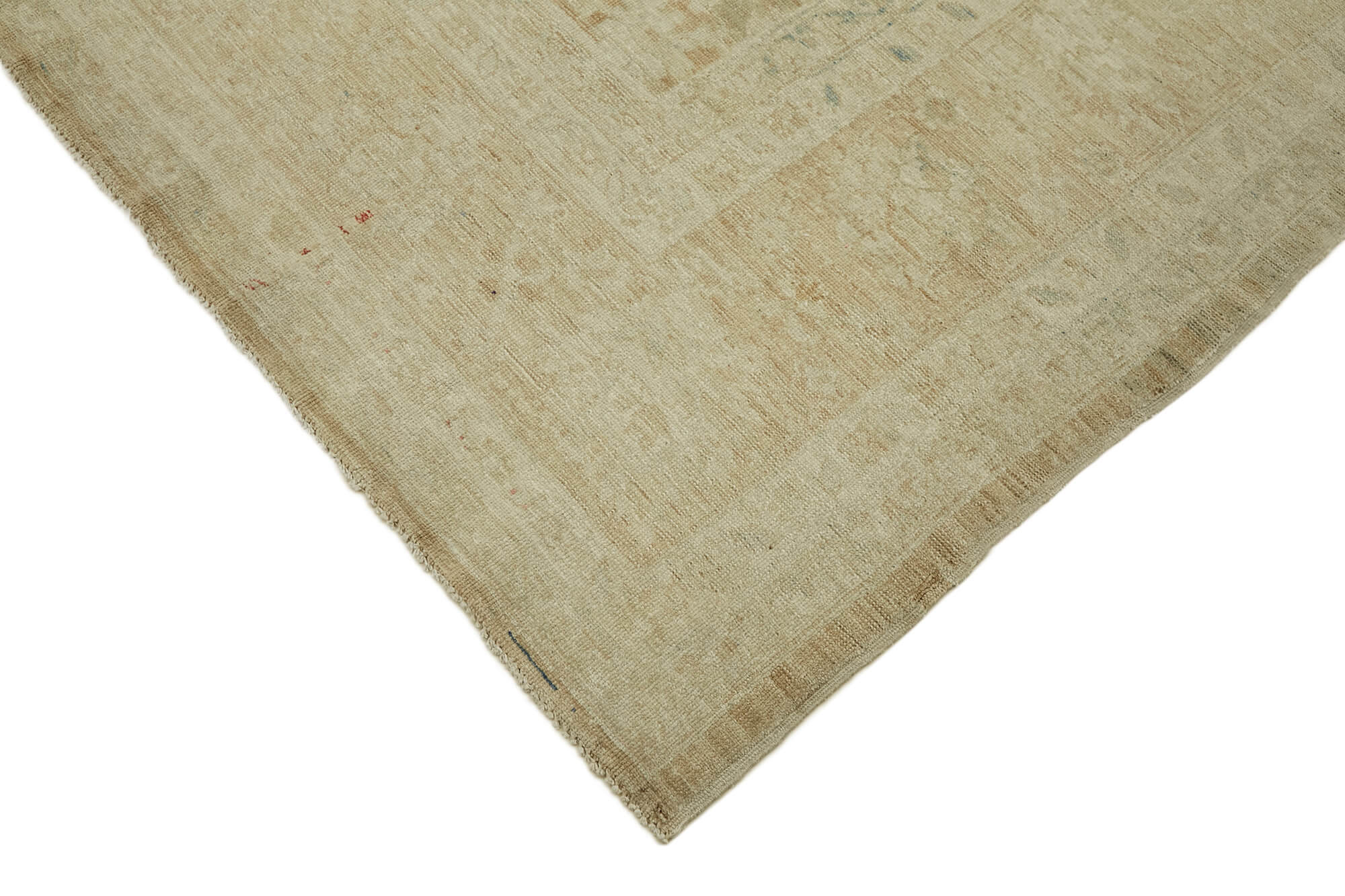 8 x 12 Beige Vintage Large Area Rug - 7408