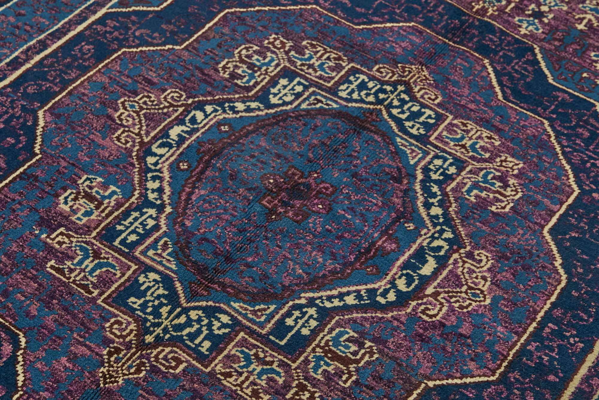 5 x 7 Blue Oushak Rug - 7432